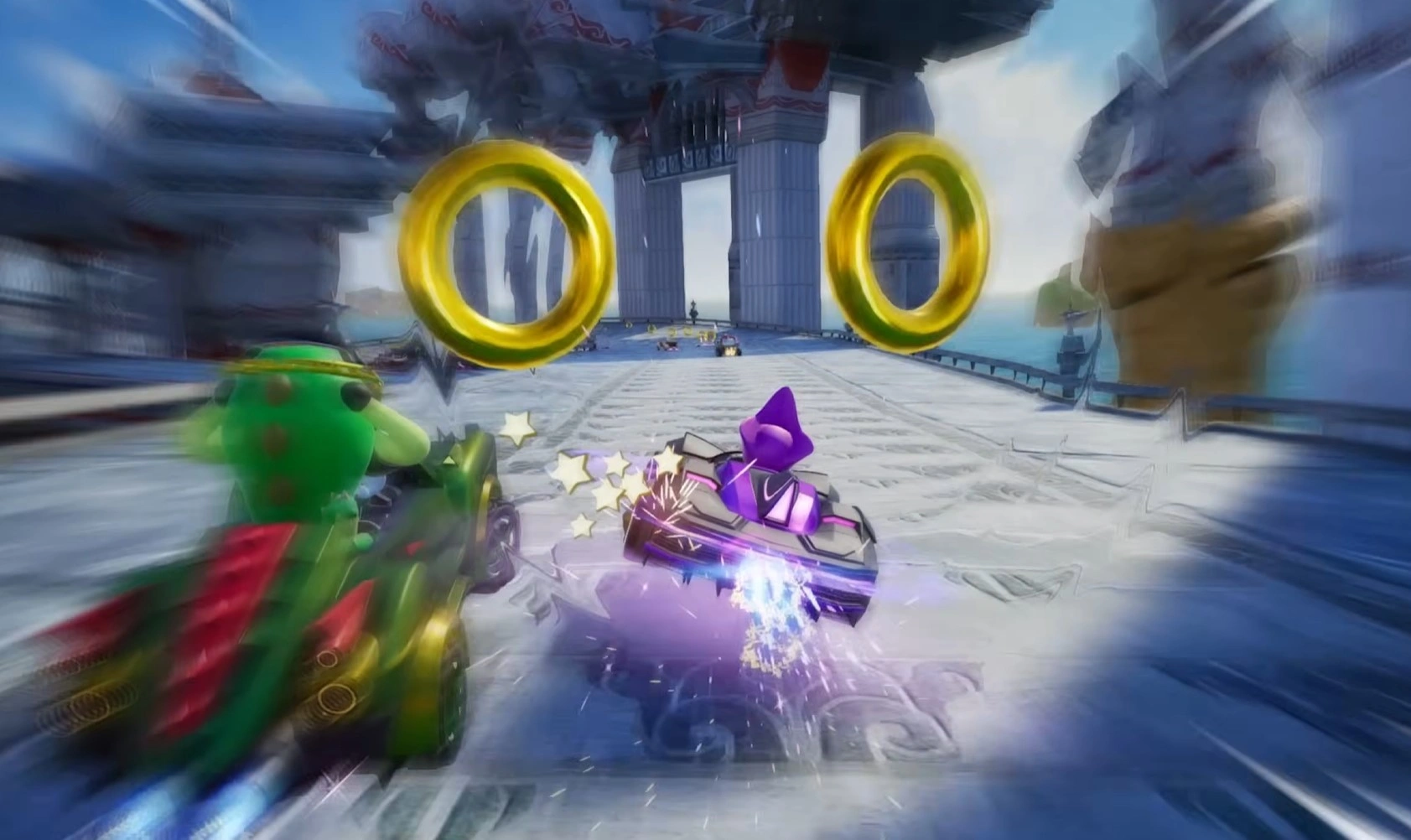 Race track in Sonic Racing: CrossWorlds