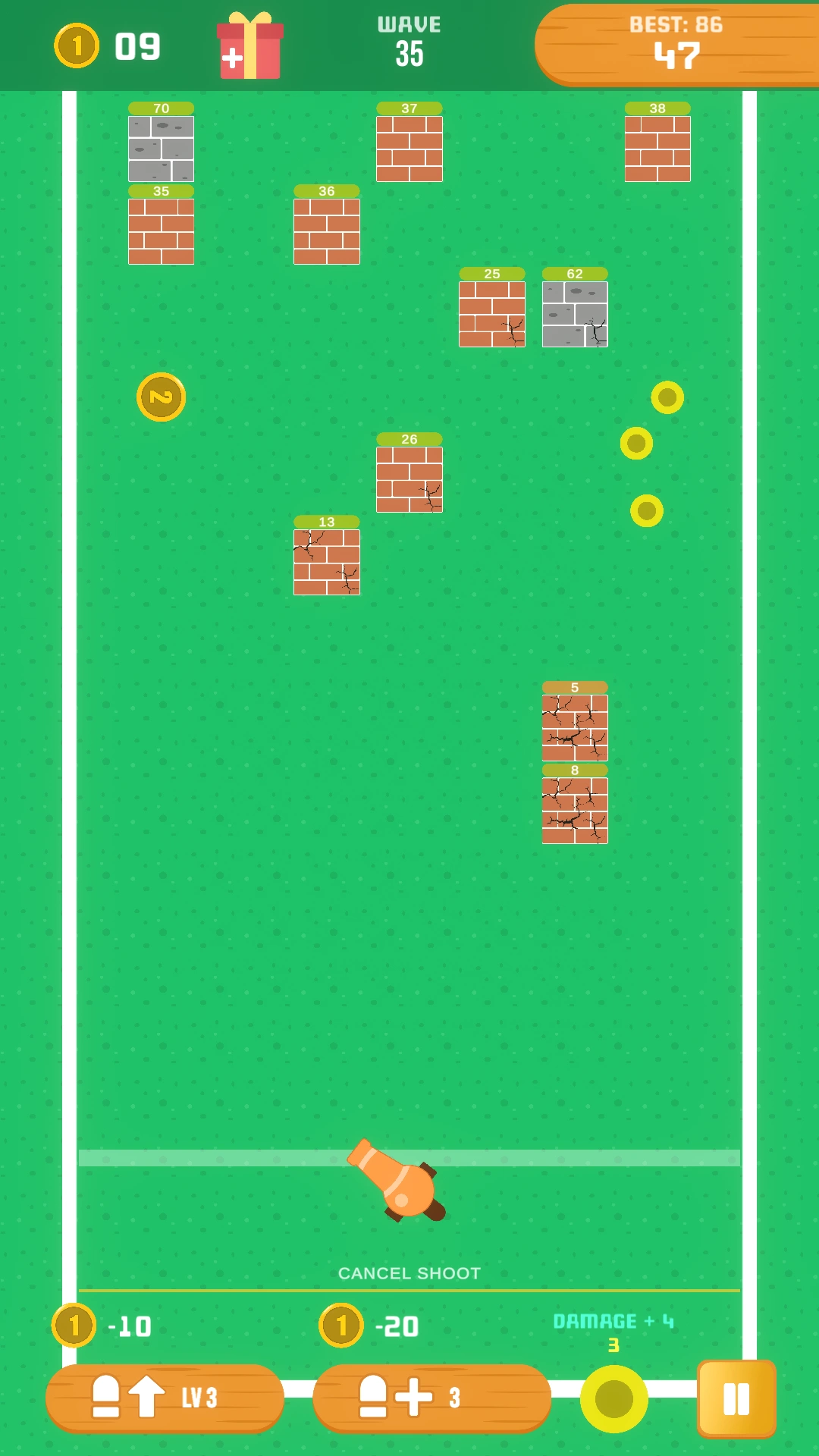 Break Walls: Skillful Brick-Breaking Game
