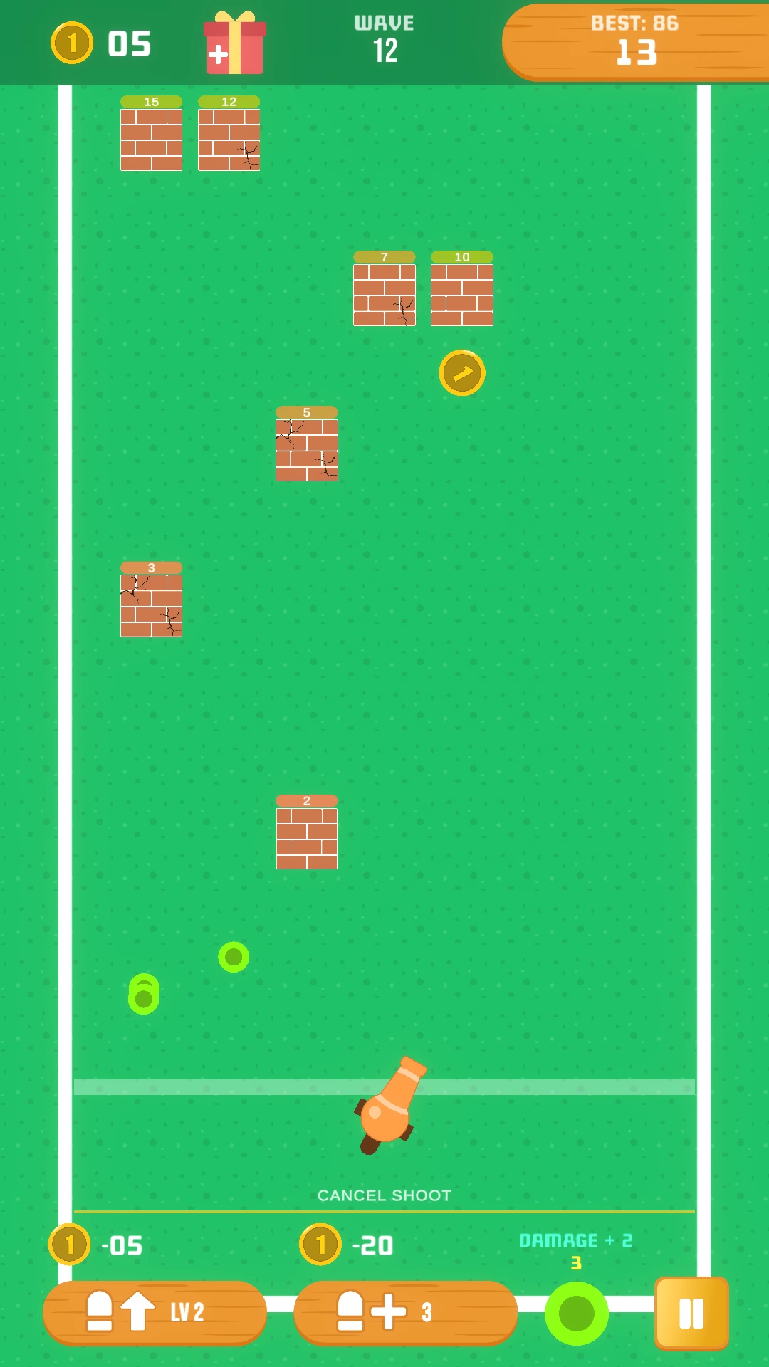 Break Walls: Skillful Brick-Breaking Game