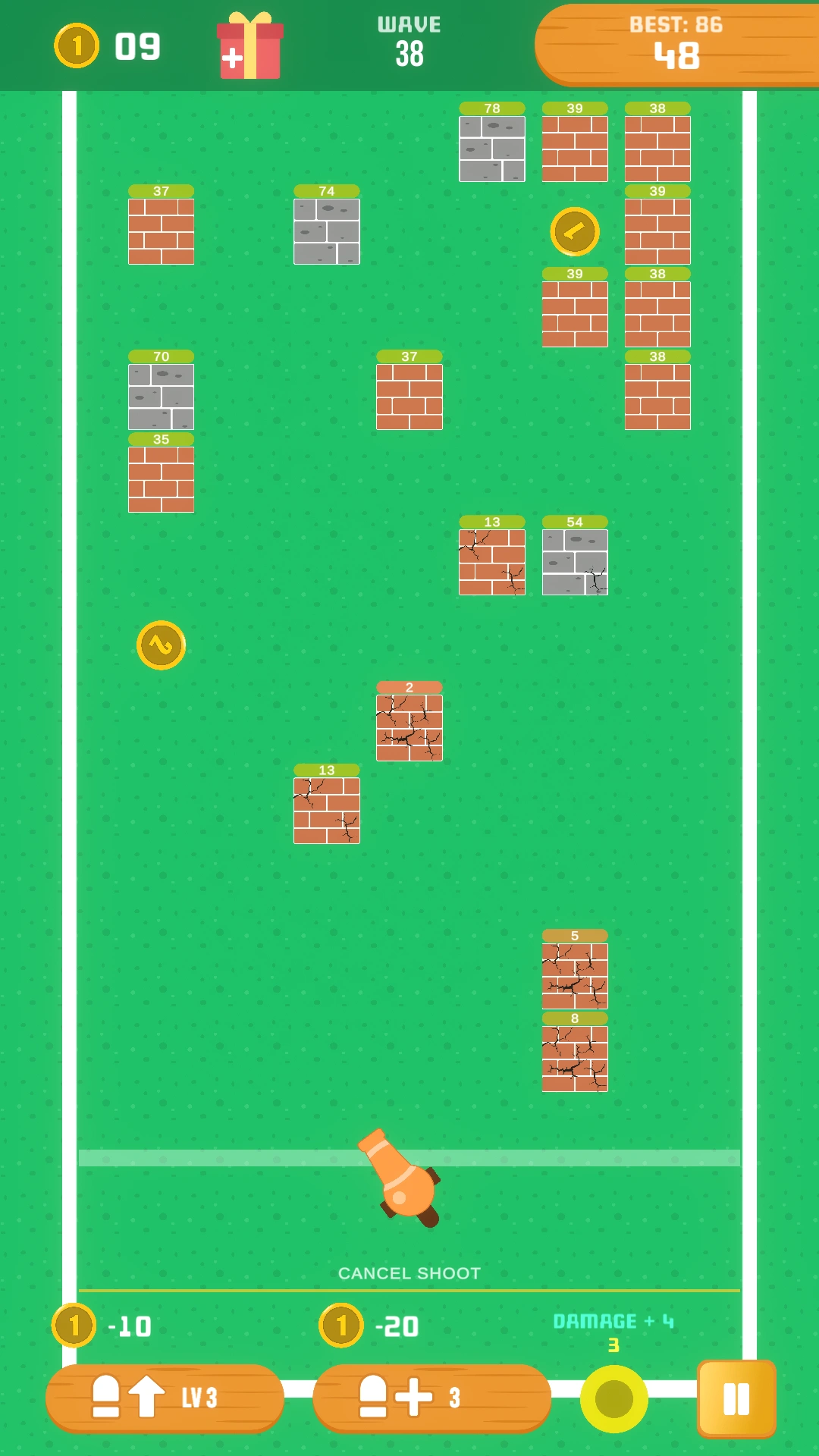 Break Walls: Skillful Brick-Breaking Game