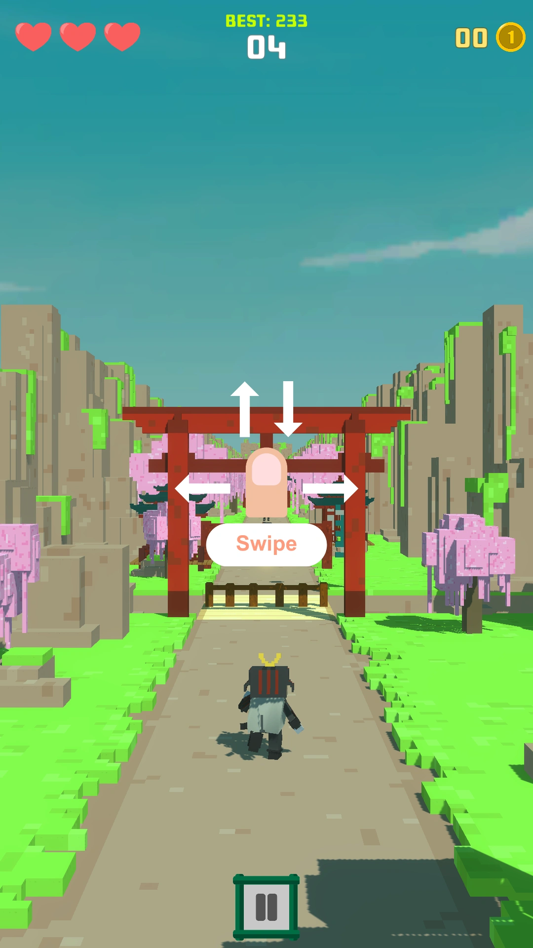 Samurai Run – Journey into the Mysterious World