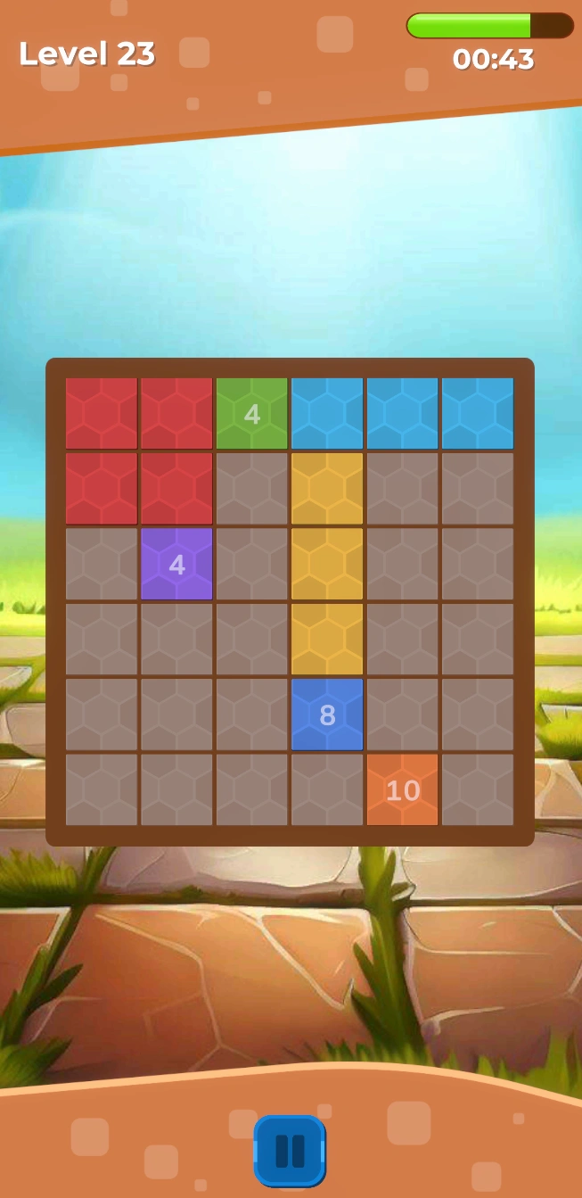 Paving Puzzle - Challenge with Tiles
