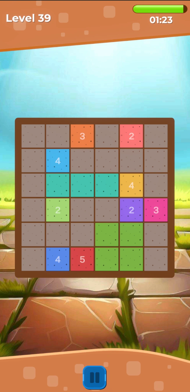 Paving Puzzle - Challenge with Tiles