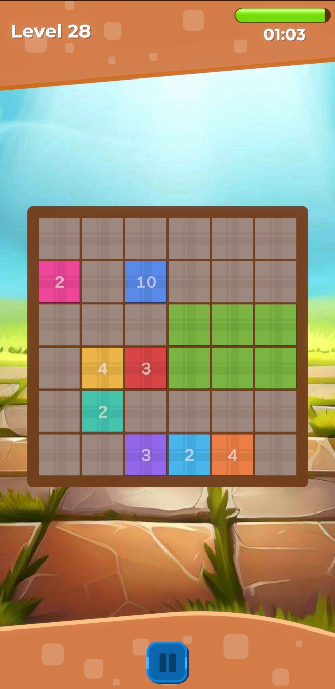 Paving Puzzle - Challenge with Tiles