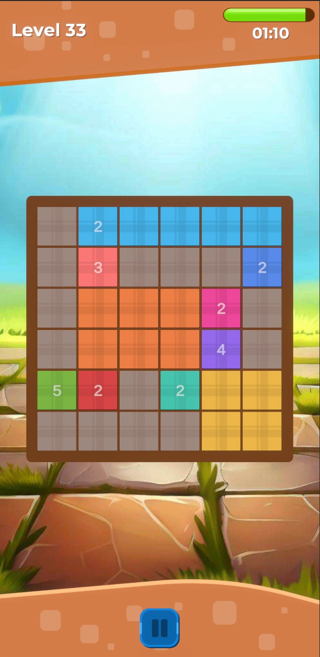 Paving Puzzle - Challenge with Tiles