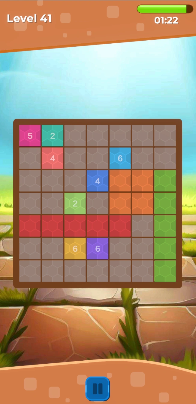 Paving Puzzle - Challenge with Tiles