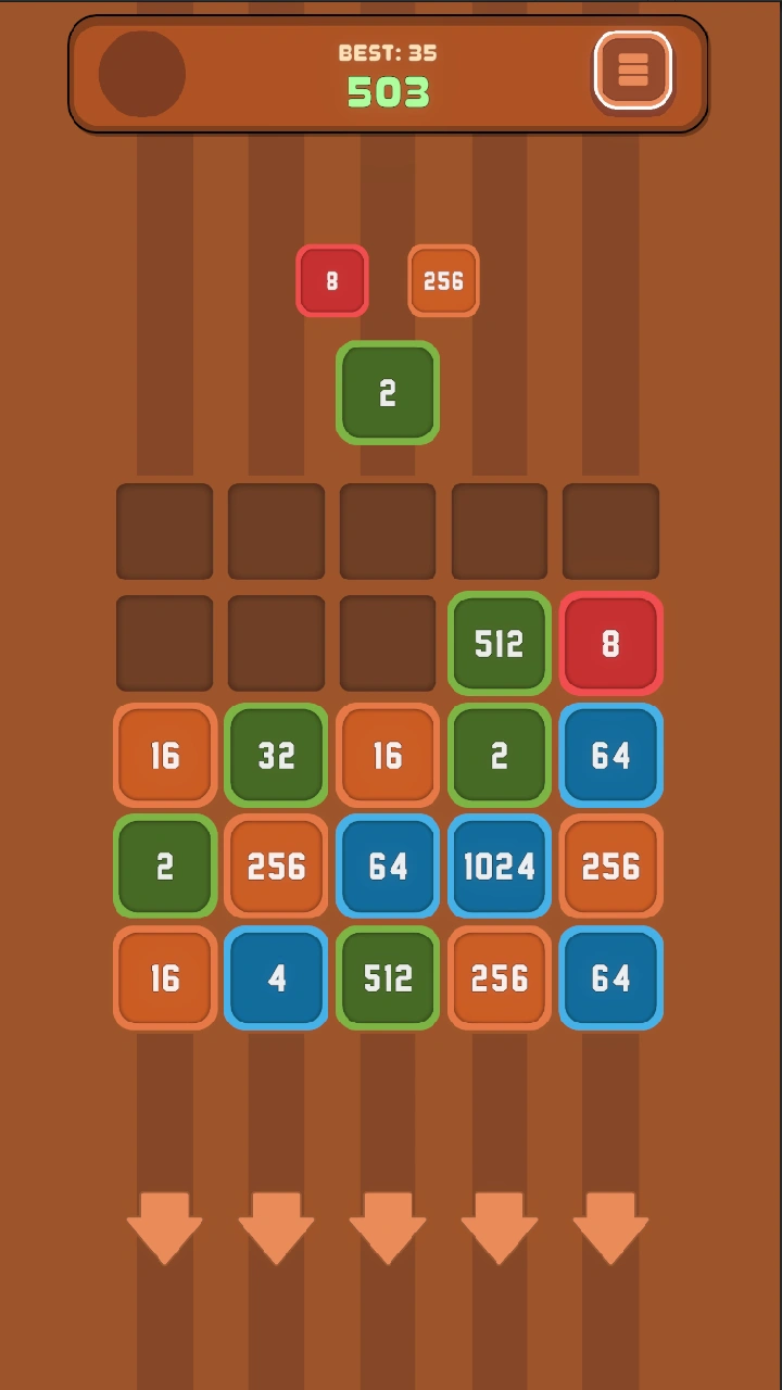 Merge Numberblocks - Puzzle with Numbers