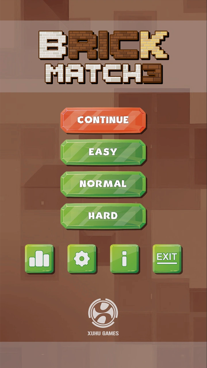 Brick Match 3 - Relax with Colorful Bricks