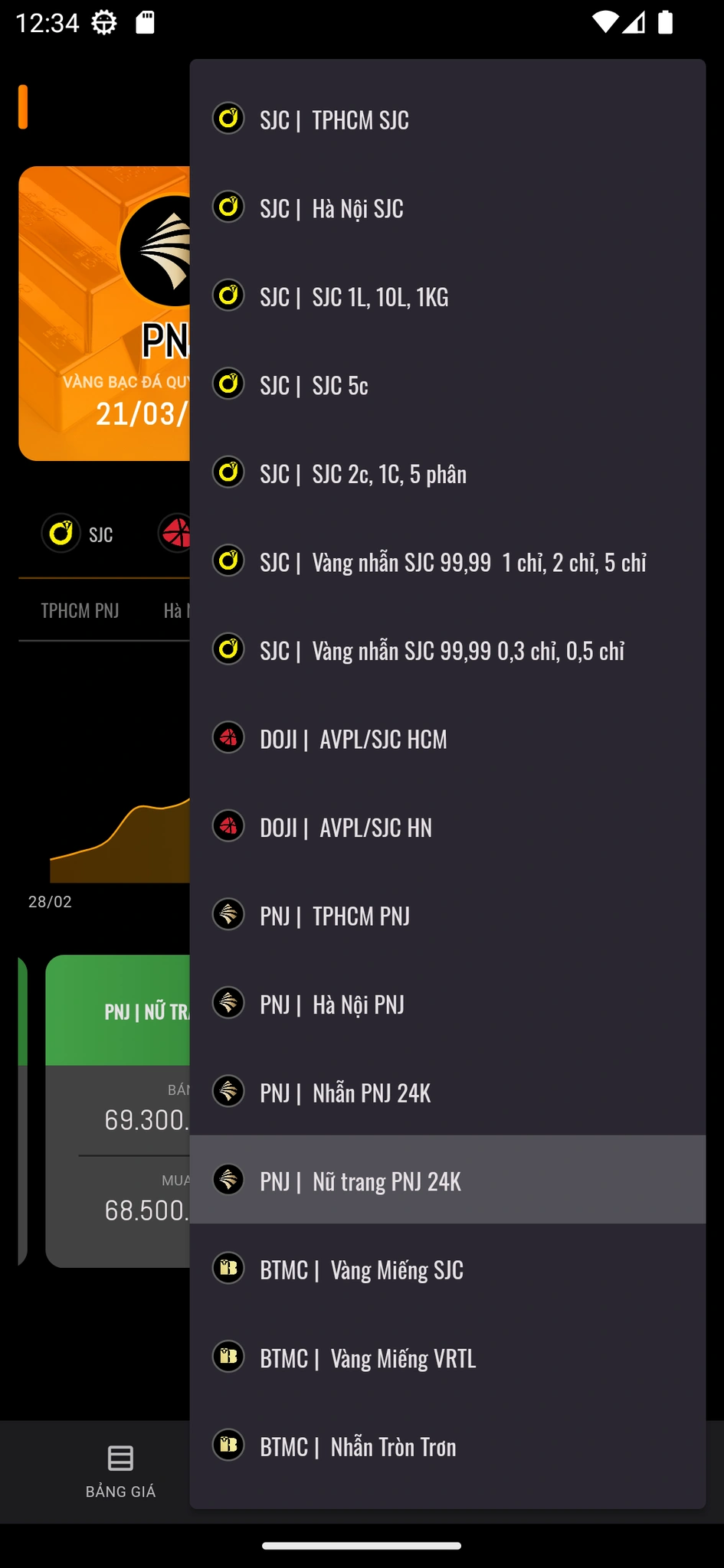 Giá Vàng 24h - Cập nhật giá vàng nhanh nhất