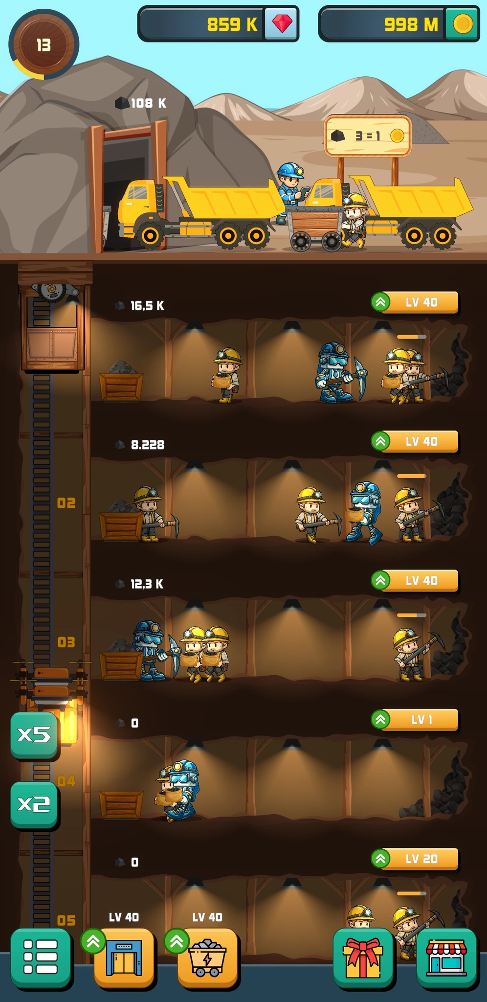 Mining Company - Become the Boss of a Mining Empire