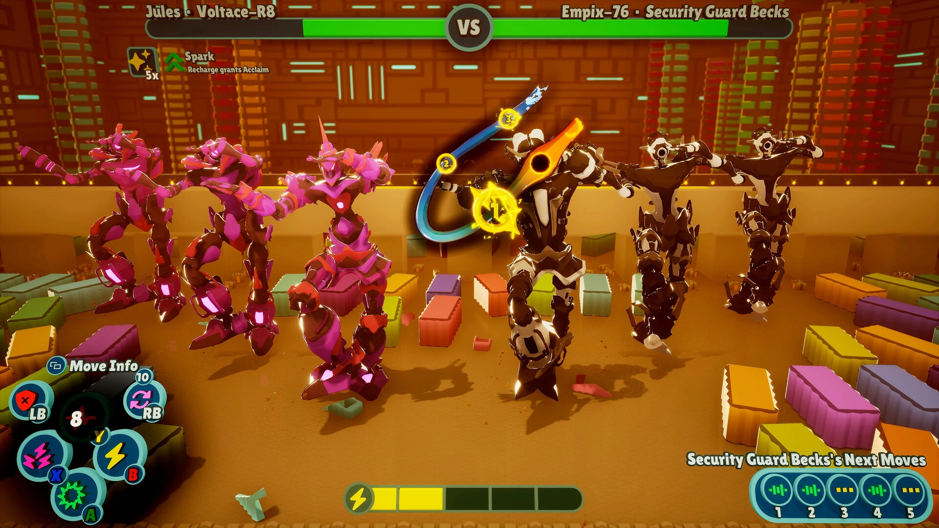 A war machine becomes a dancing superstar (Image source: Steam)