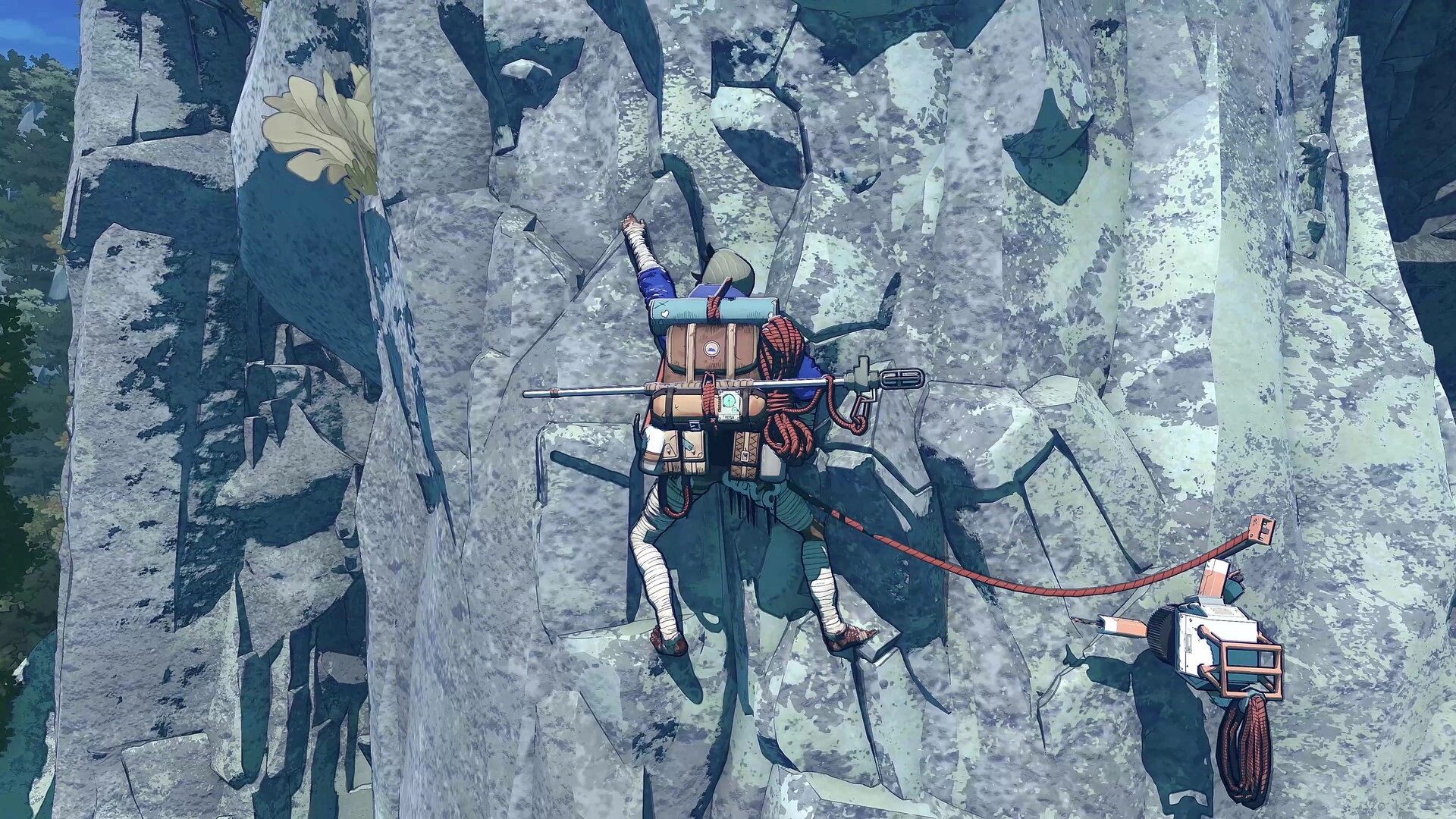 In-game visuals from Cairn (Image source: Steam)