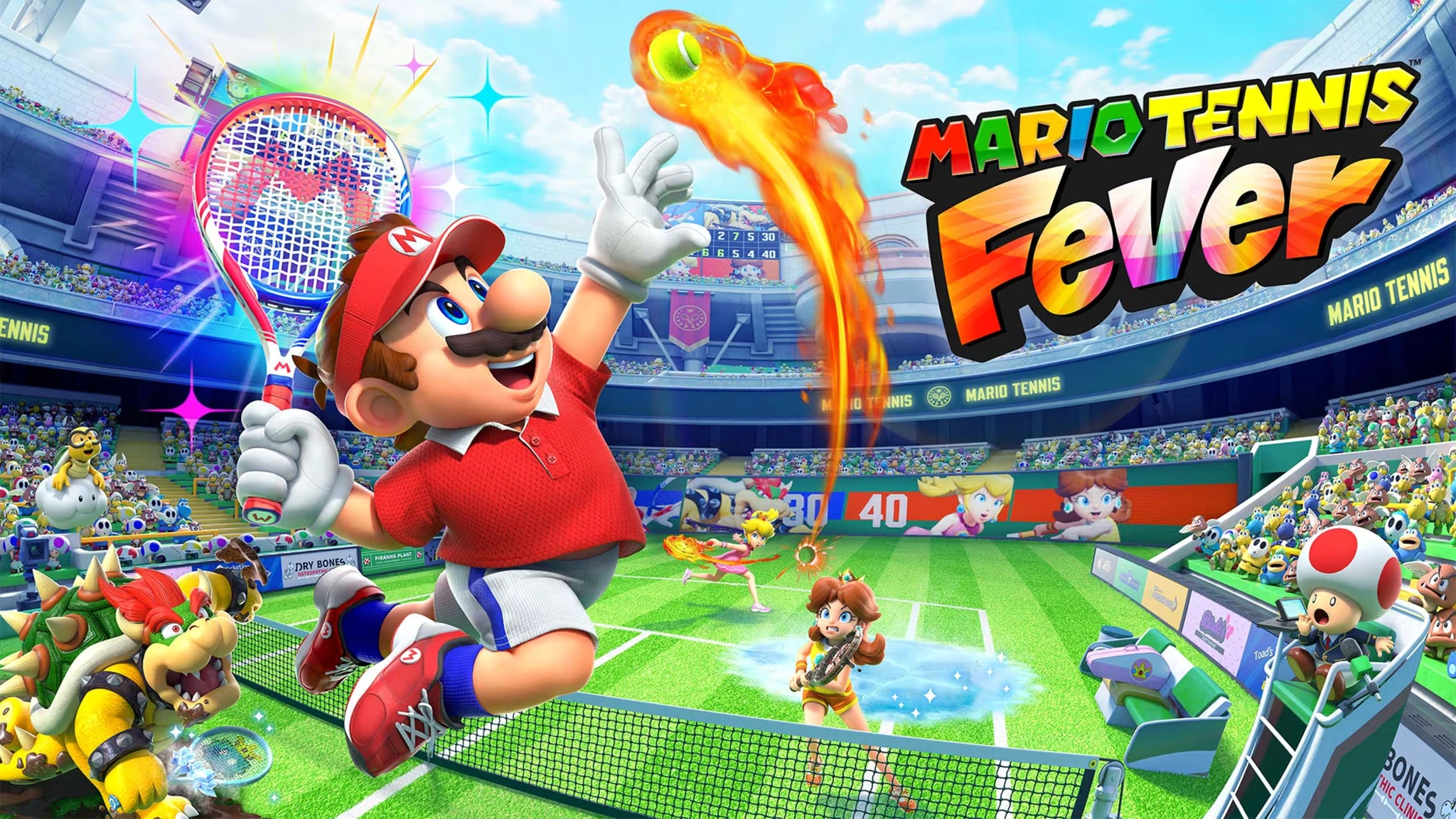 Mario Tennis Fever (Image source: Nintendo)