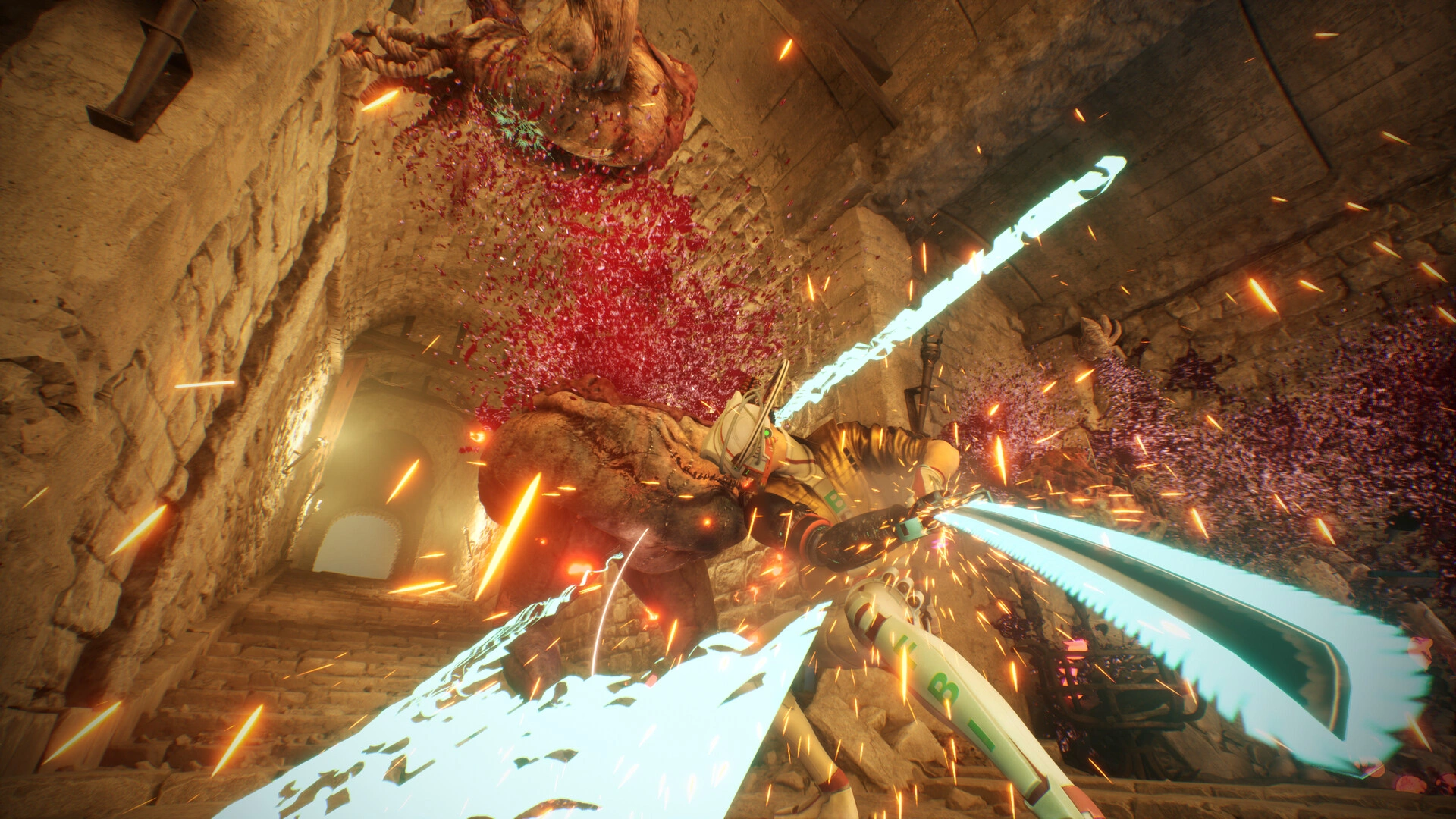 Violent combat scene in the game (Image source: Steam)