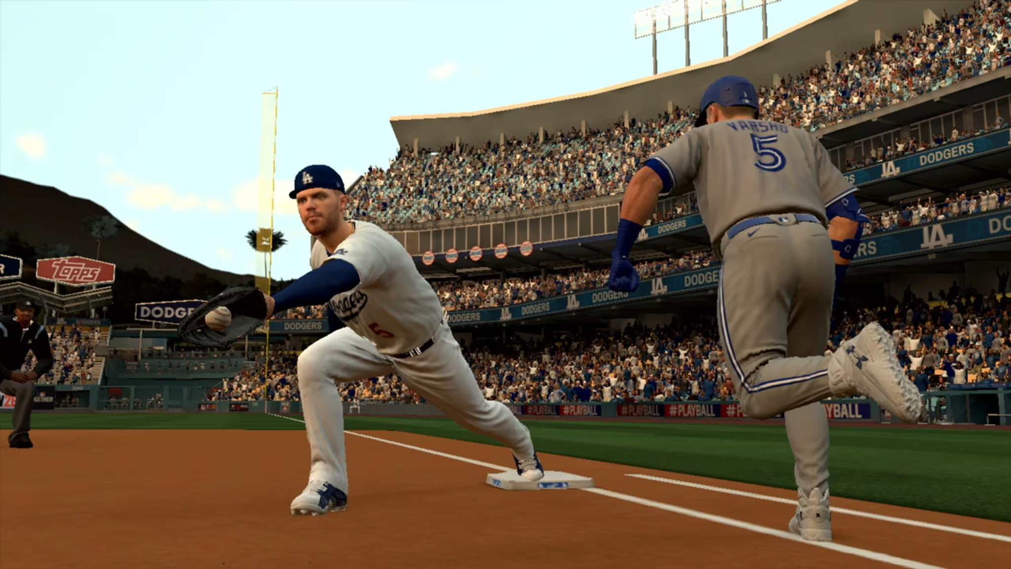 Gameplay in MLB® The Show™ 26 (Image source: Nintendo)