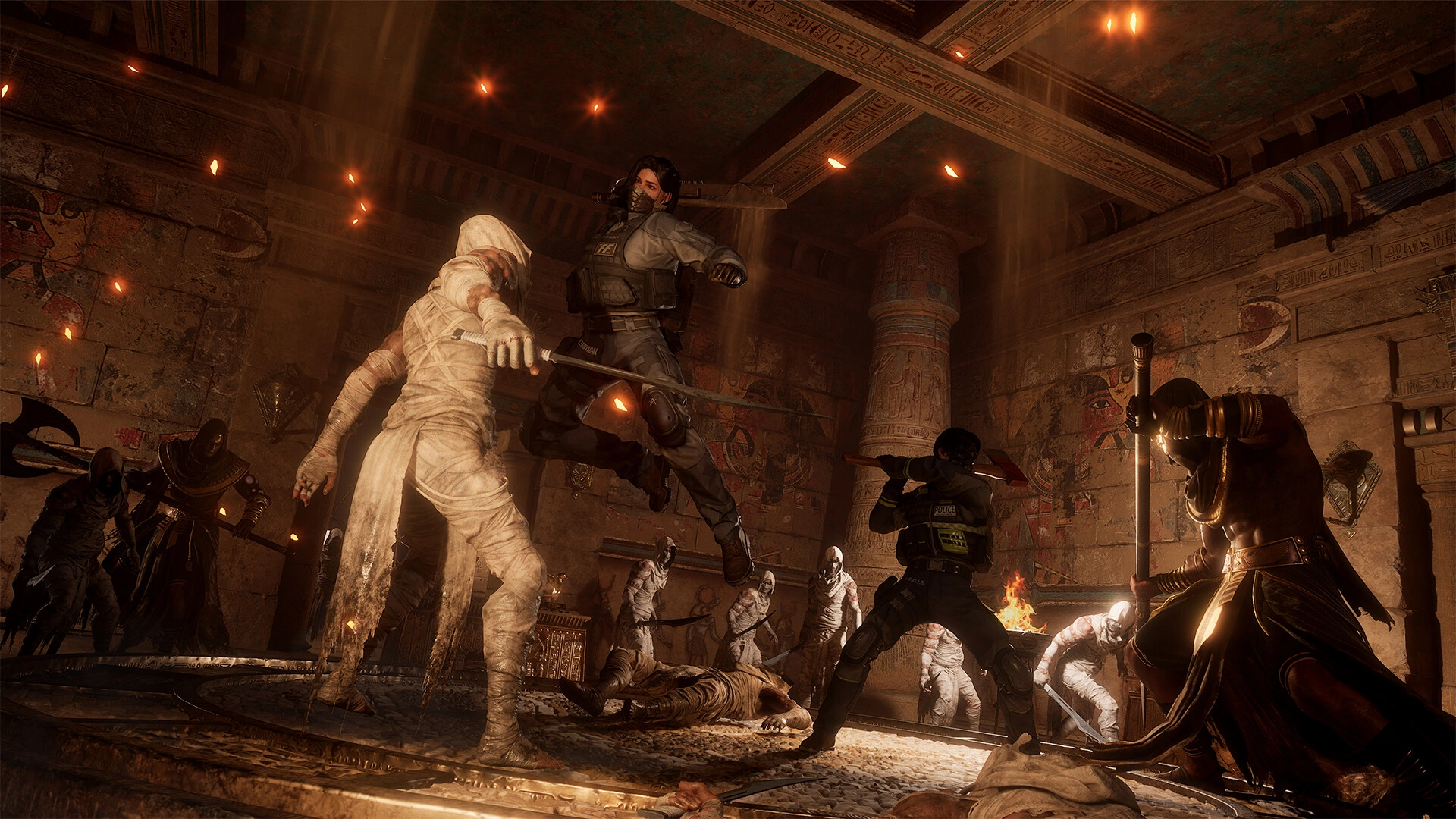 Danger lurks everywhere in The Cube, Save Us (Image source: Steam)