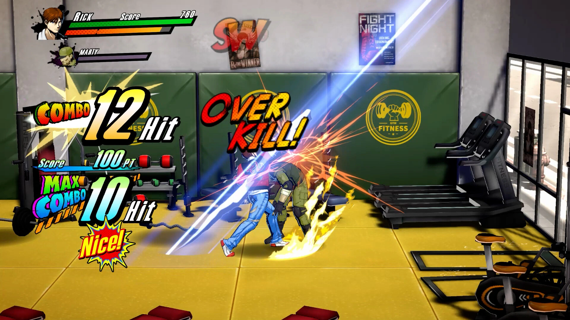 Classic beat ‘em up gameplay (Image source: Steam)