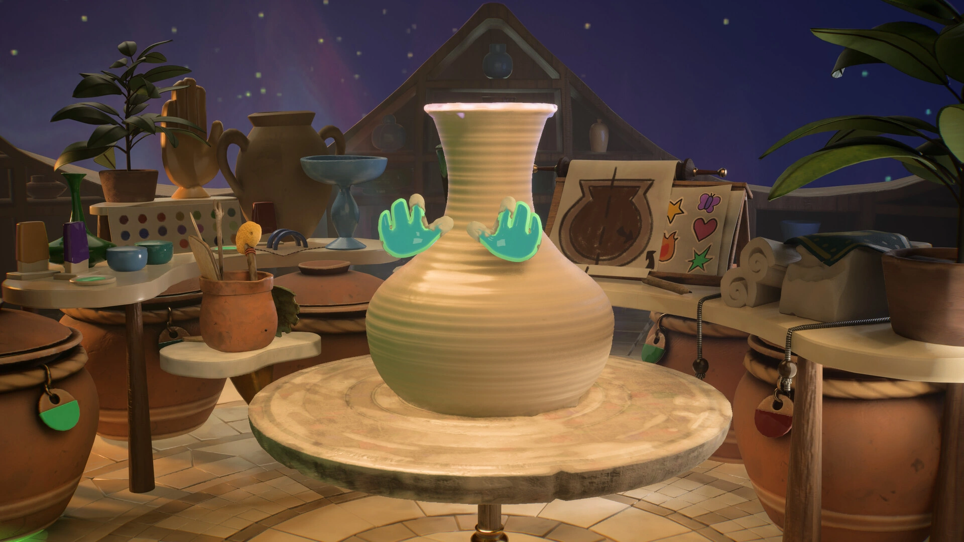 Become a pottery artisan in Kiln (Image source: Steam)