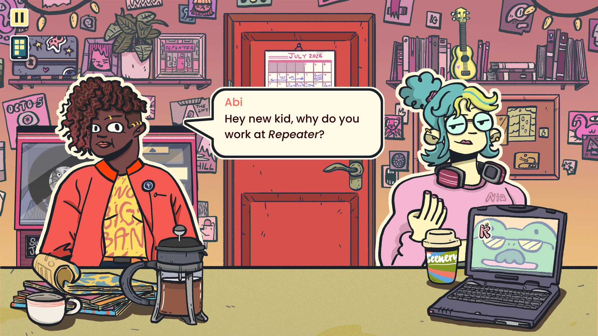 Serving demanding customers (image source: Steam)