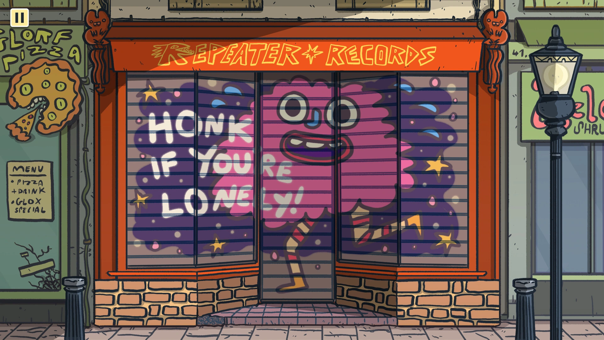 Playing as a Repeater Records employee (image source: Steam)