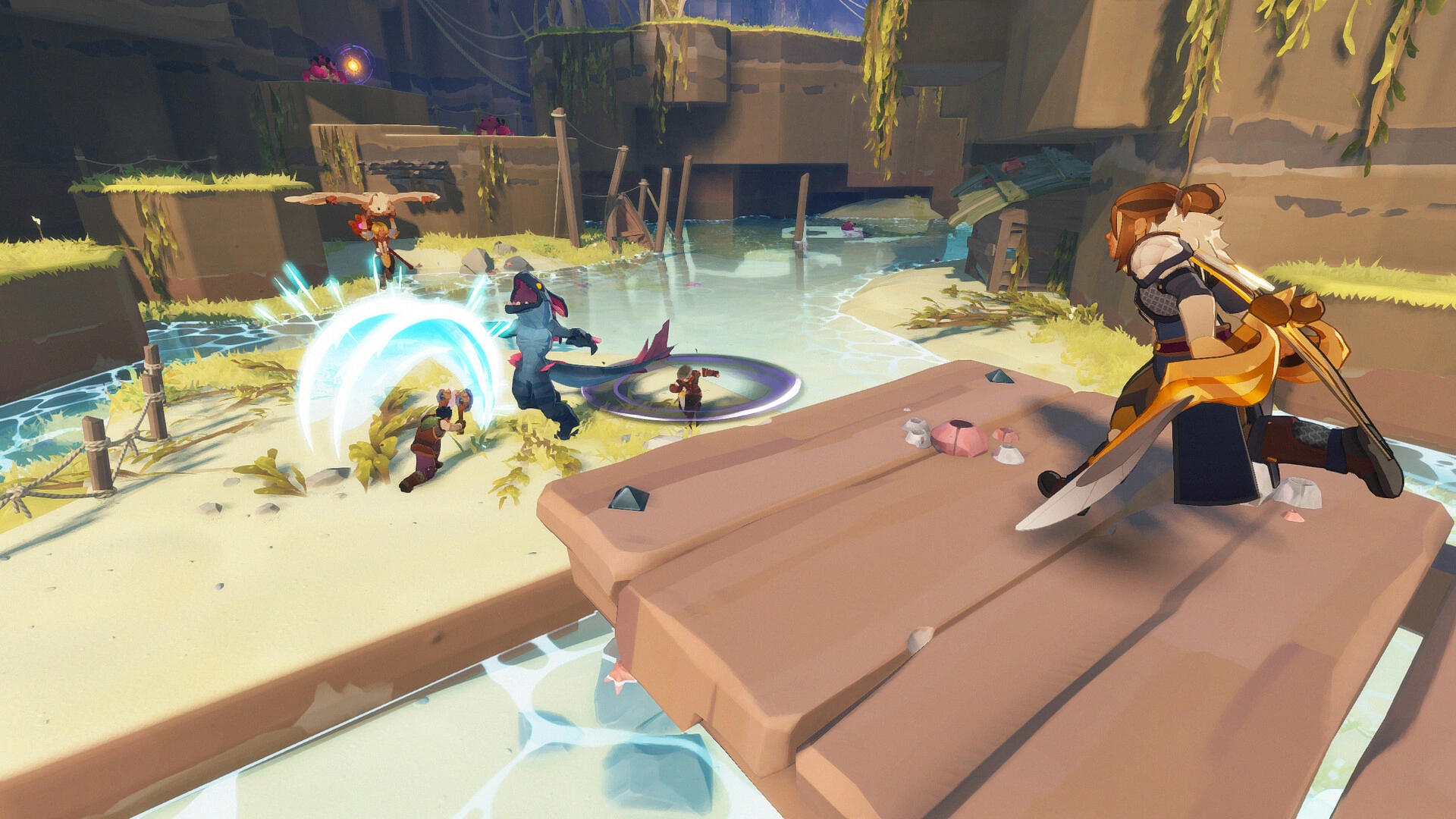 Combat scene in Farever (Image source: Steam)