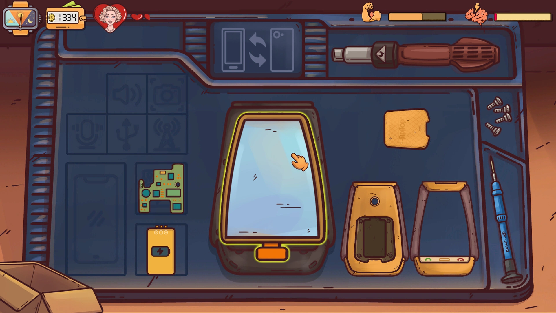 You will play as a phone repair technician. (Image source: Steam)