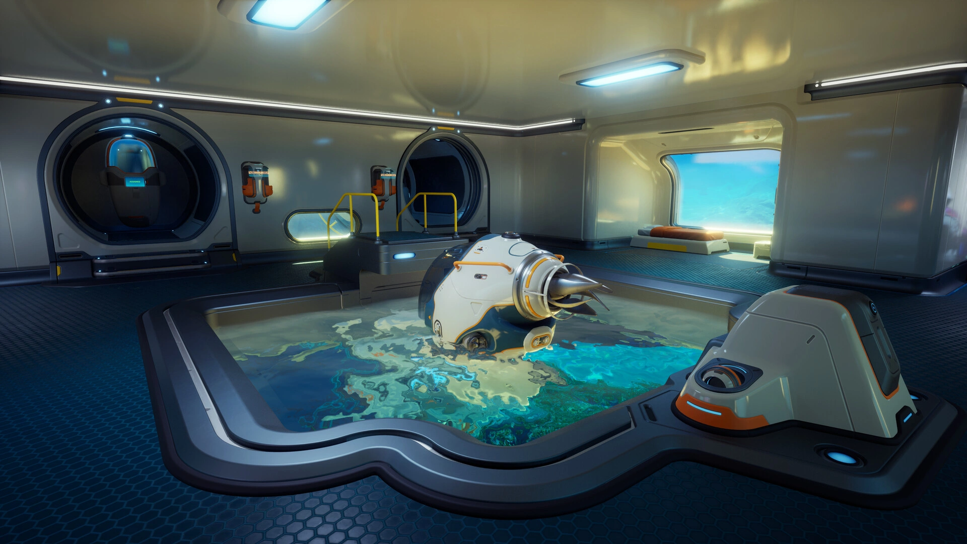 The Tadpole submarine (Image source: Steam)