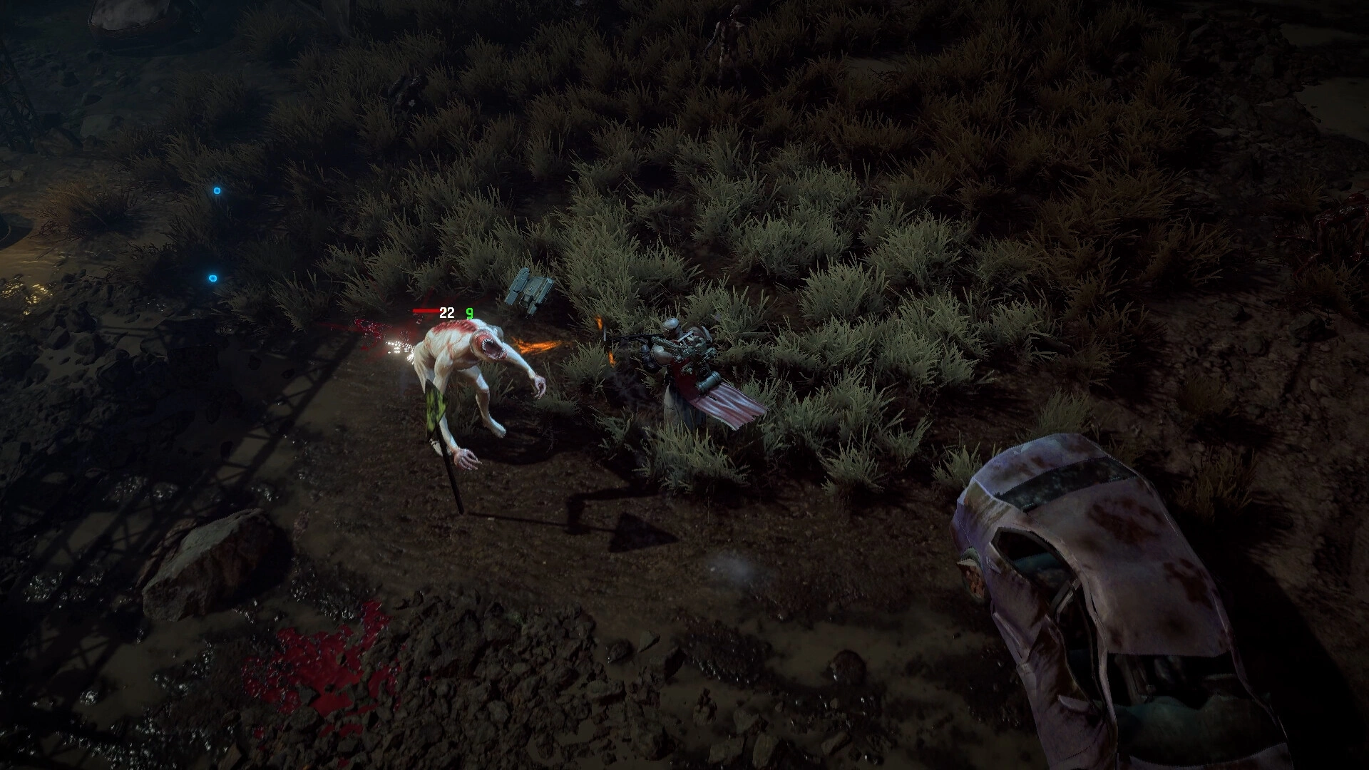 Seamless switching between top-down and third-person perspectives (image source: Steam)