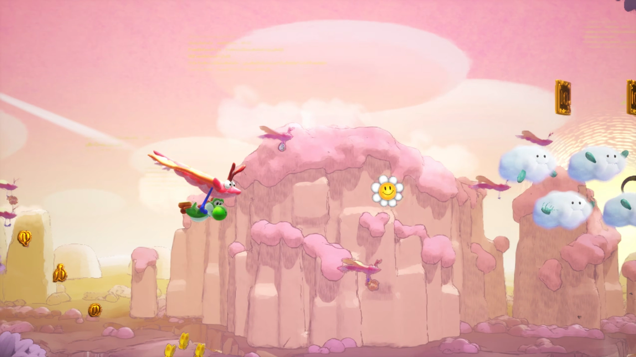 Gameplay from Yoshi and the Mysterious Book (Image source: Nintendo)