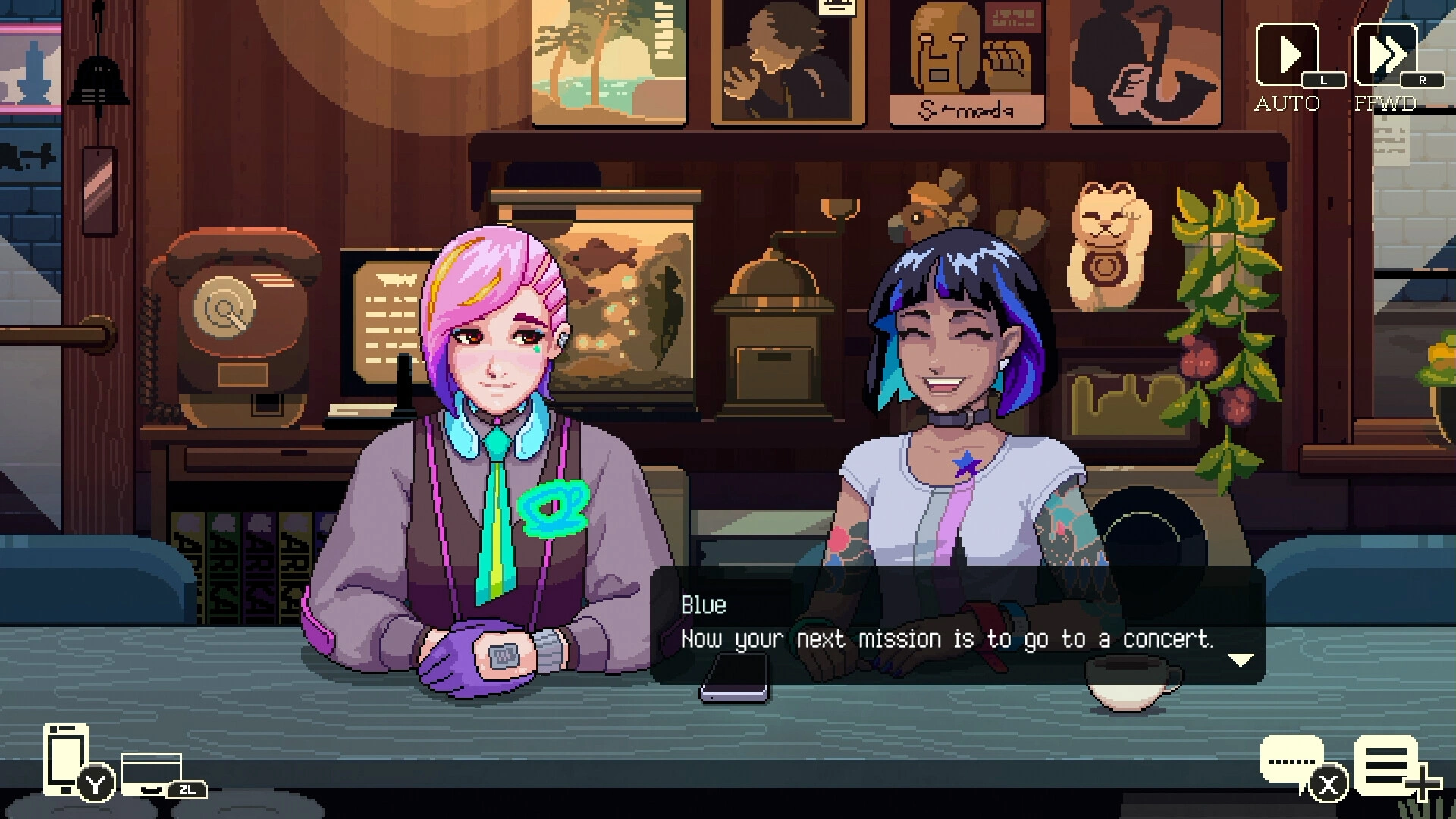 Coffee Talk Tokyo (Image source: Steam)