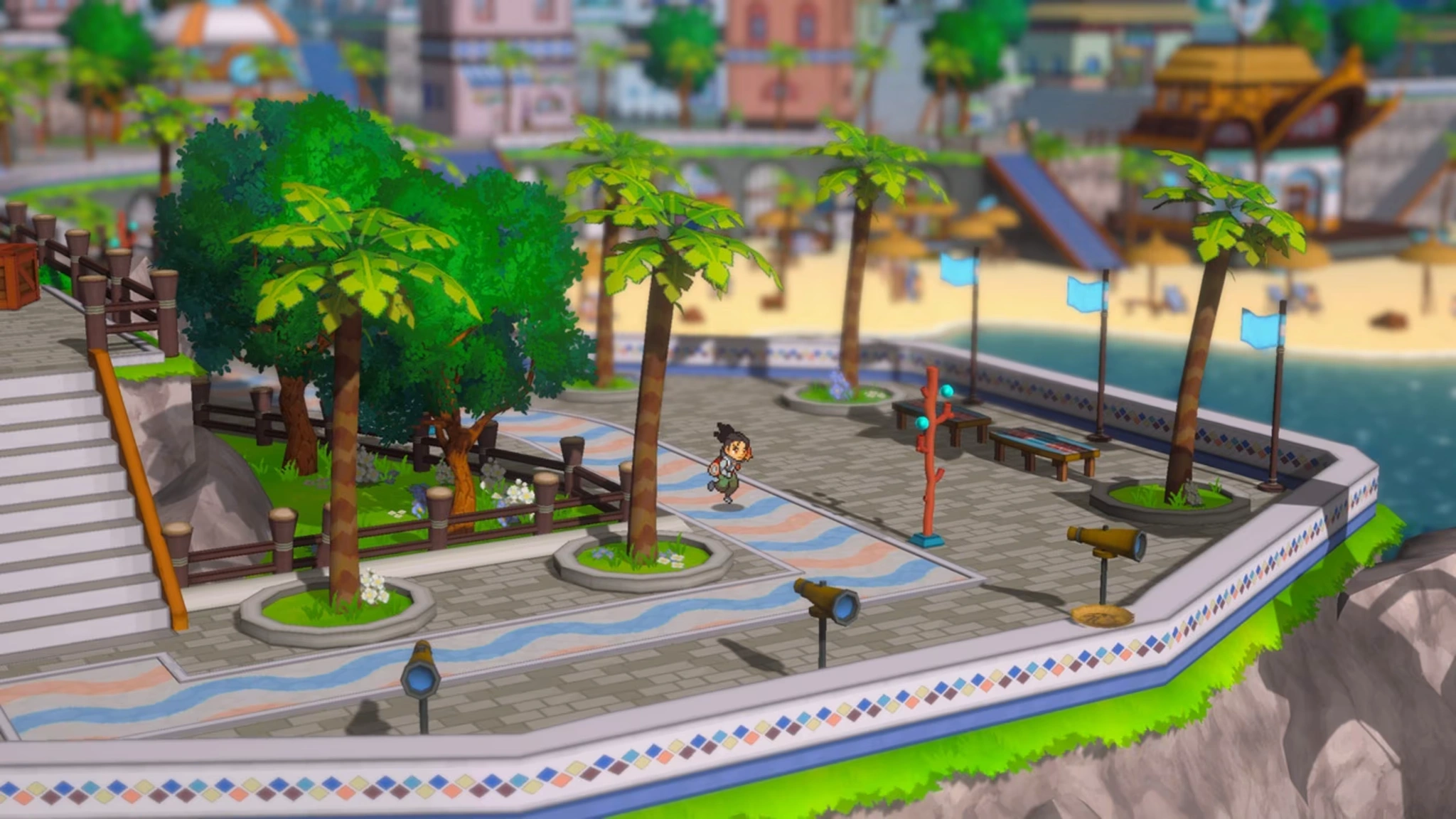 Exploring the world of Talea in LumenTale: Memories of Trey (Image source: Nintendo)