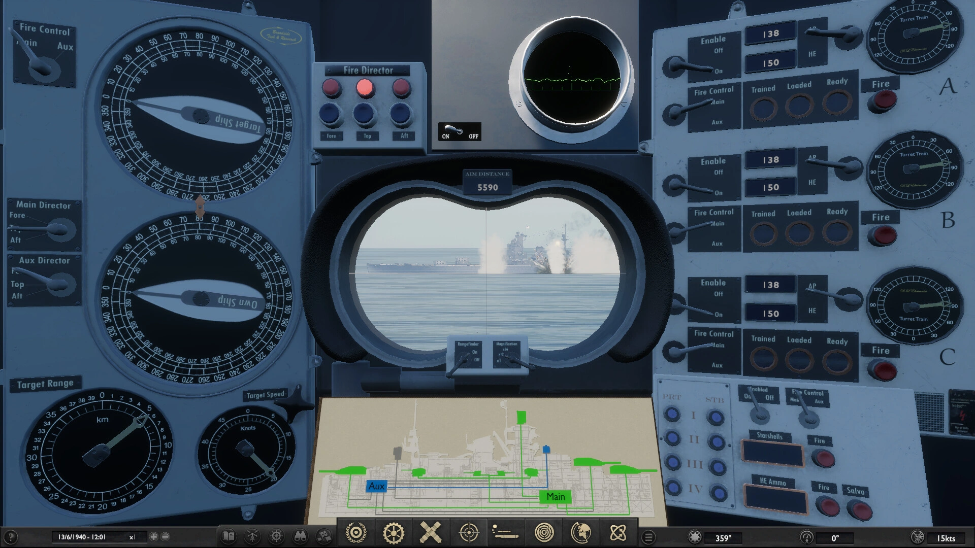 Fire control based on World War II-era technology. (Source: Steam)