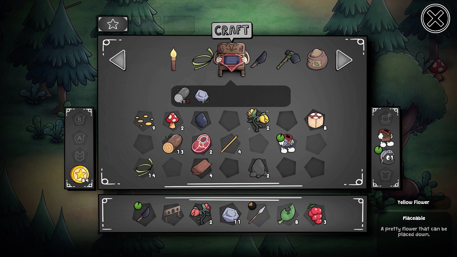 Craft essential tools and weapons. (Image source: Steam)