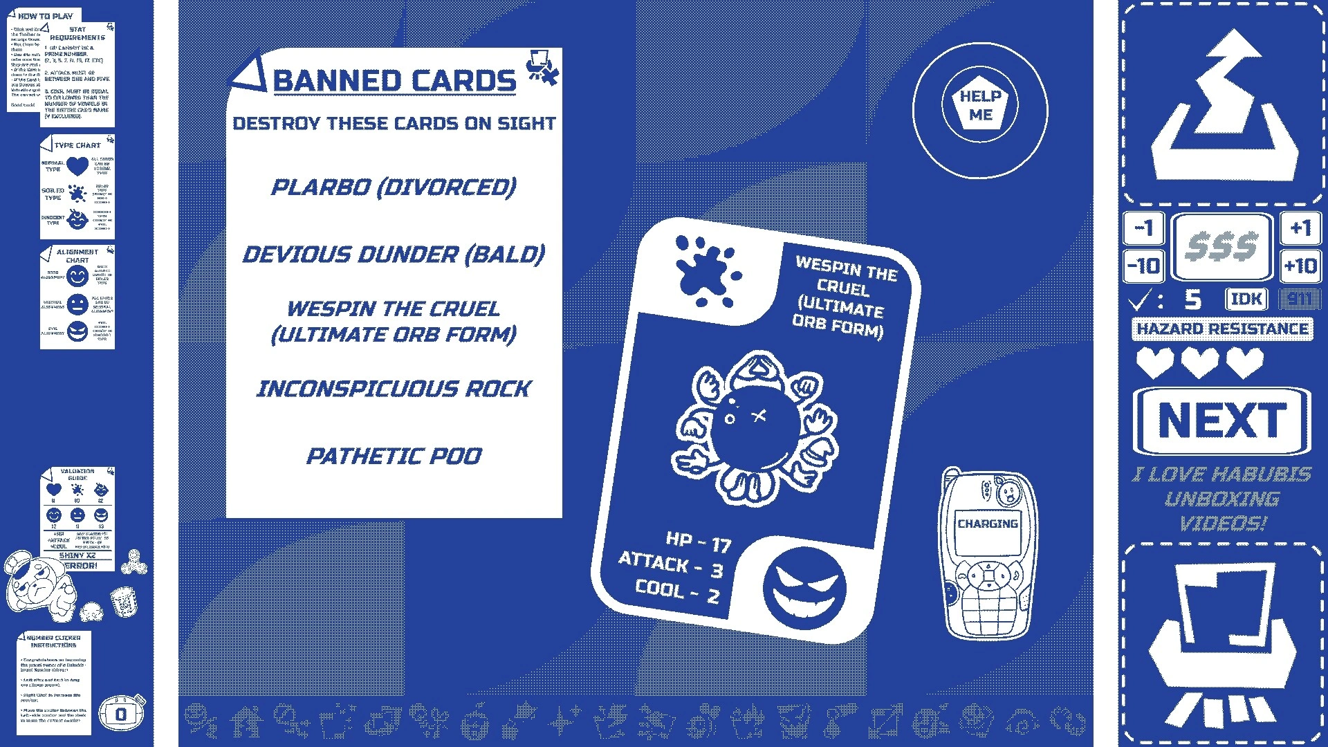 Carefully inspect each card to detect any errors (image source: Steam)