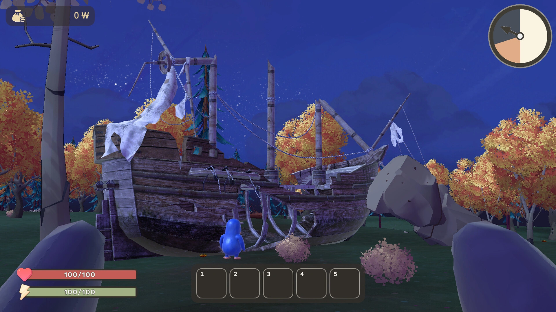 working together to repair the ship (image source: Steam)