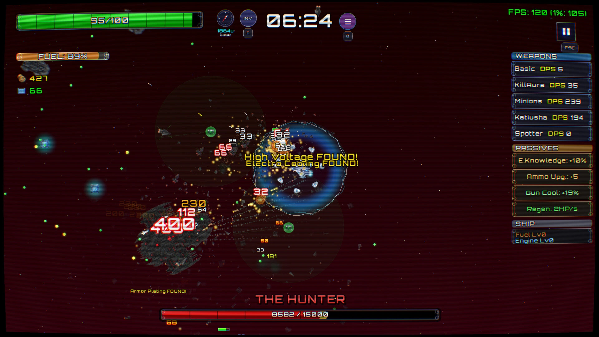SPACEFIGHTER - The Bullet Hell (Image source: Steam)