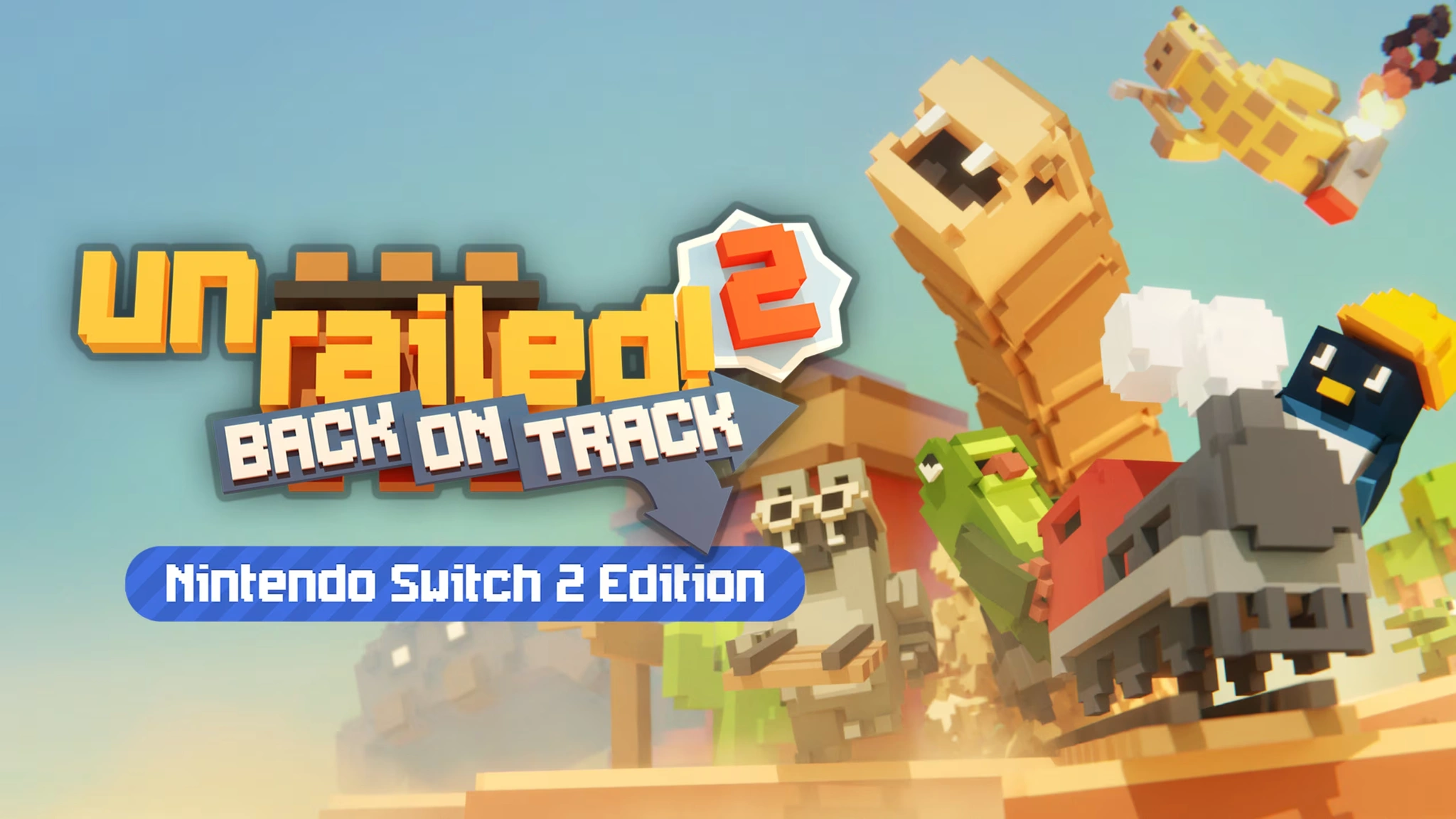 Unrailed 2: Back on Track – Nintendo Switch 2 Edition (Image source: Nintendo)