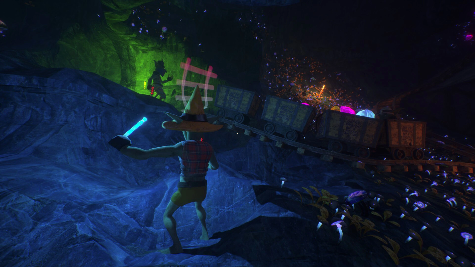 The mine transportation system. (Image source: Steam)