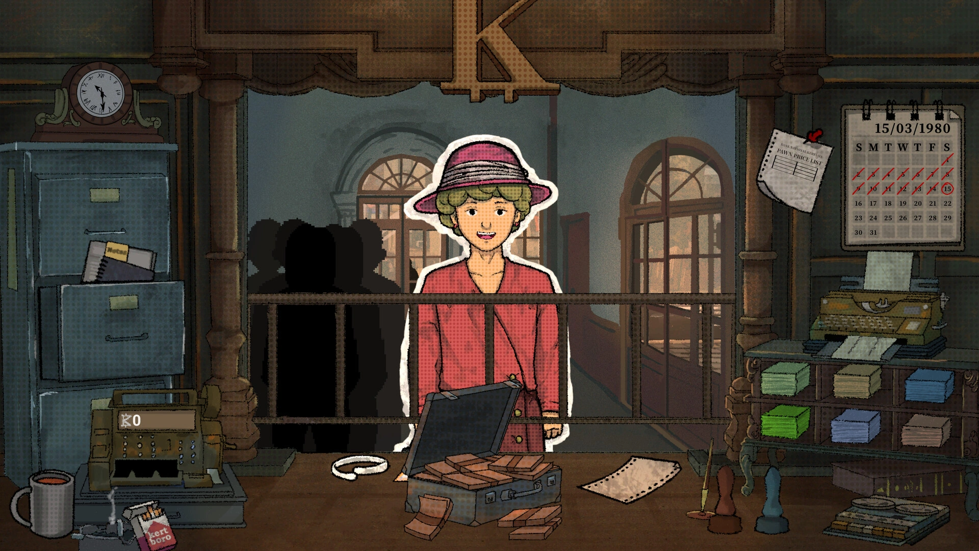 Teller's Duty features a distinctive visual style. (Image source: Steam)