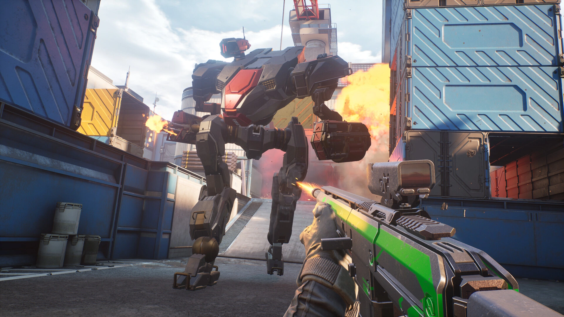 The key objective is controlling mechs (source: Steam)