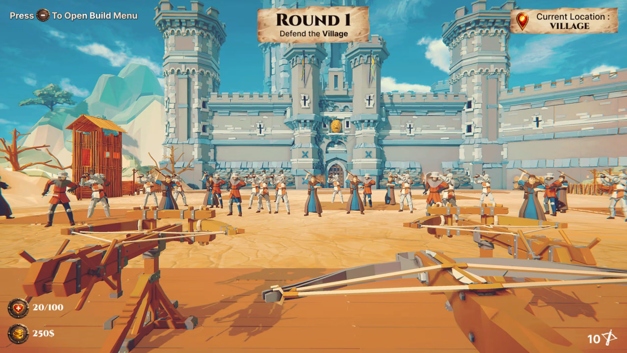 Medieval Castle Siege Defense vs Invaders (Image source: Nintendo)