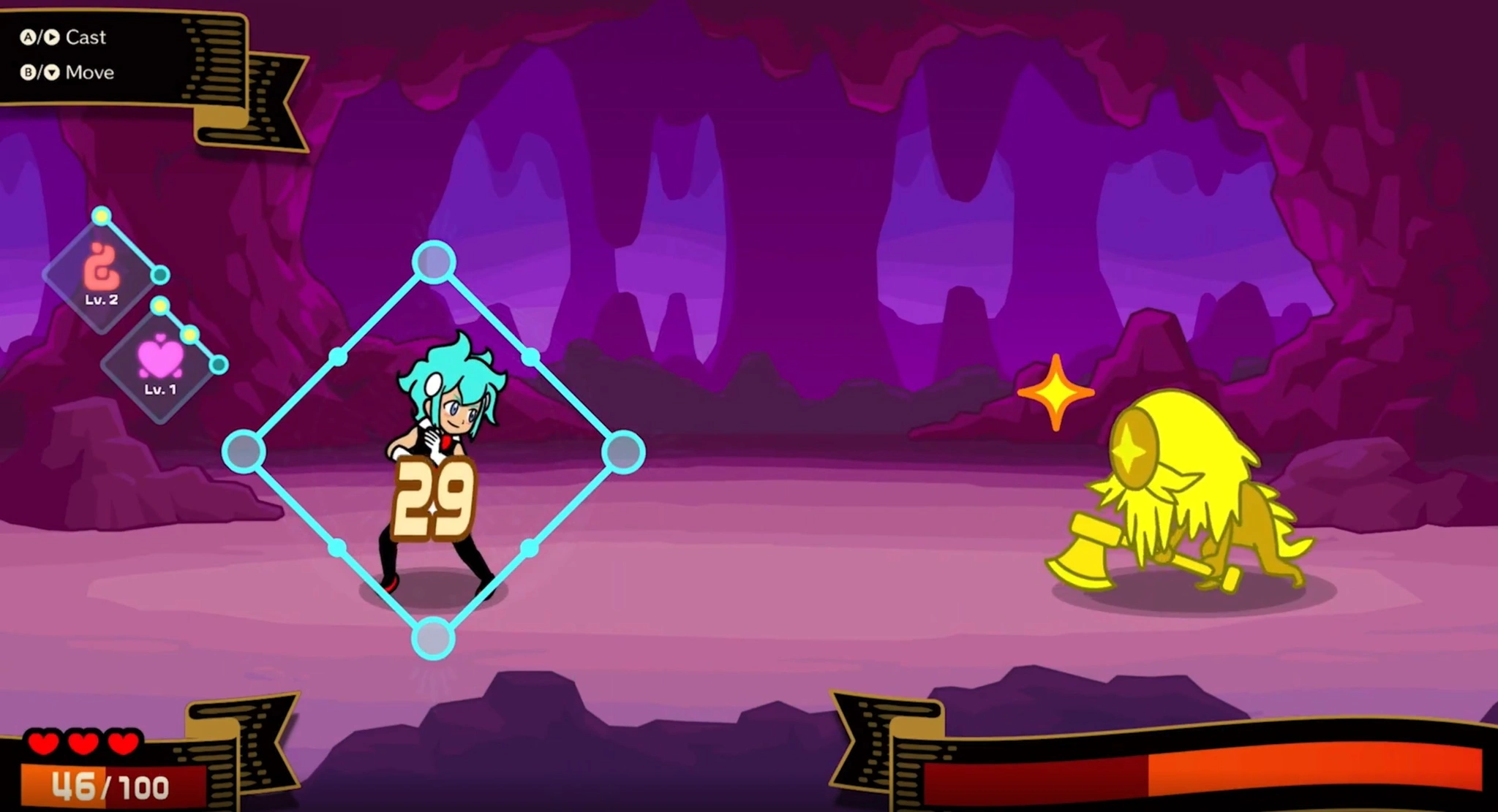 Battling monsters with rhythm-based magic (Image source: Nintendo)
