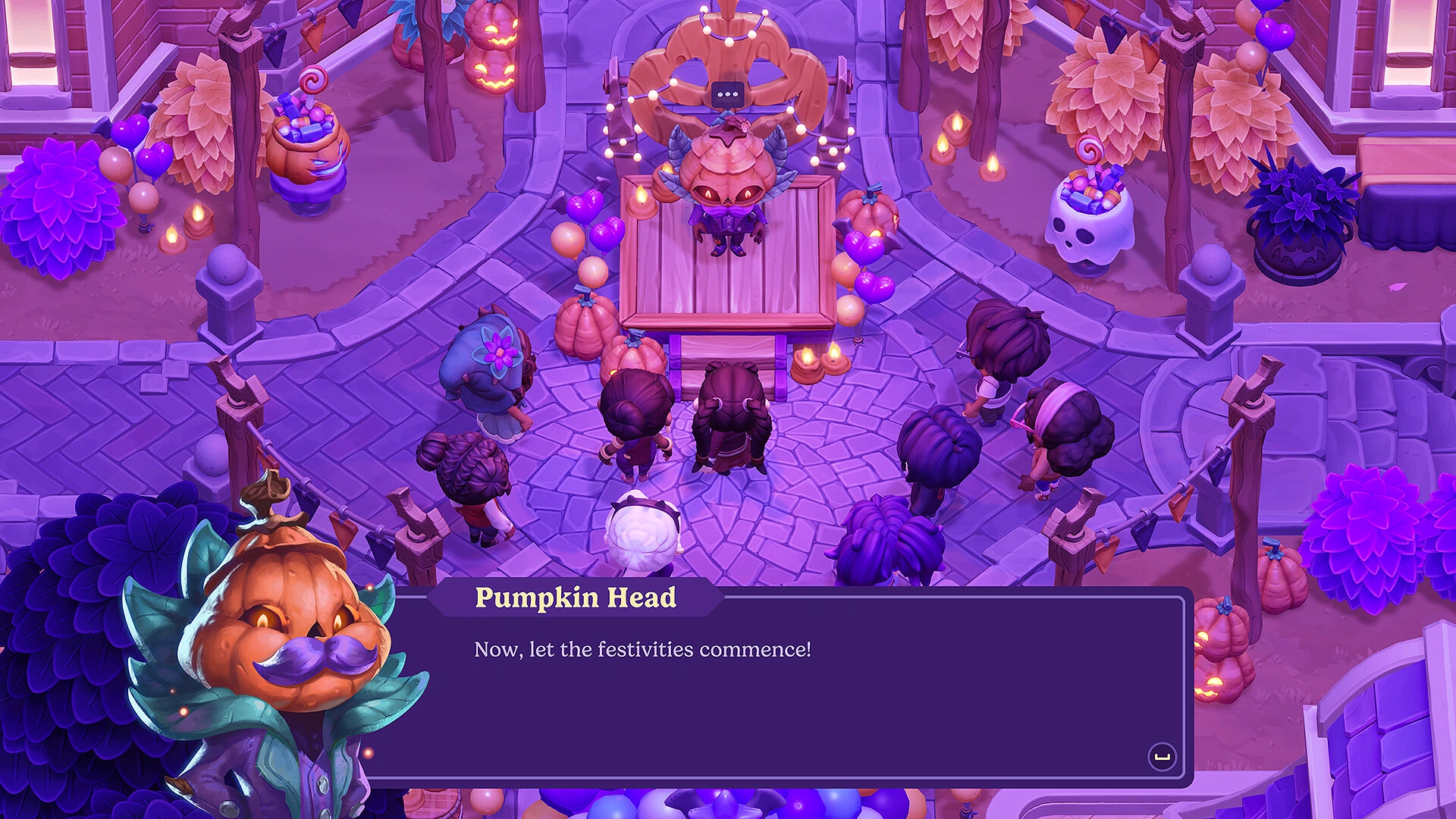 Life in a magical town (Image source: Steam)