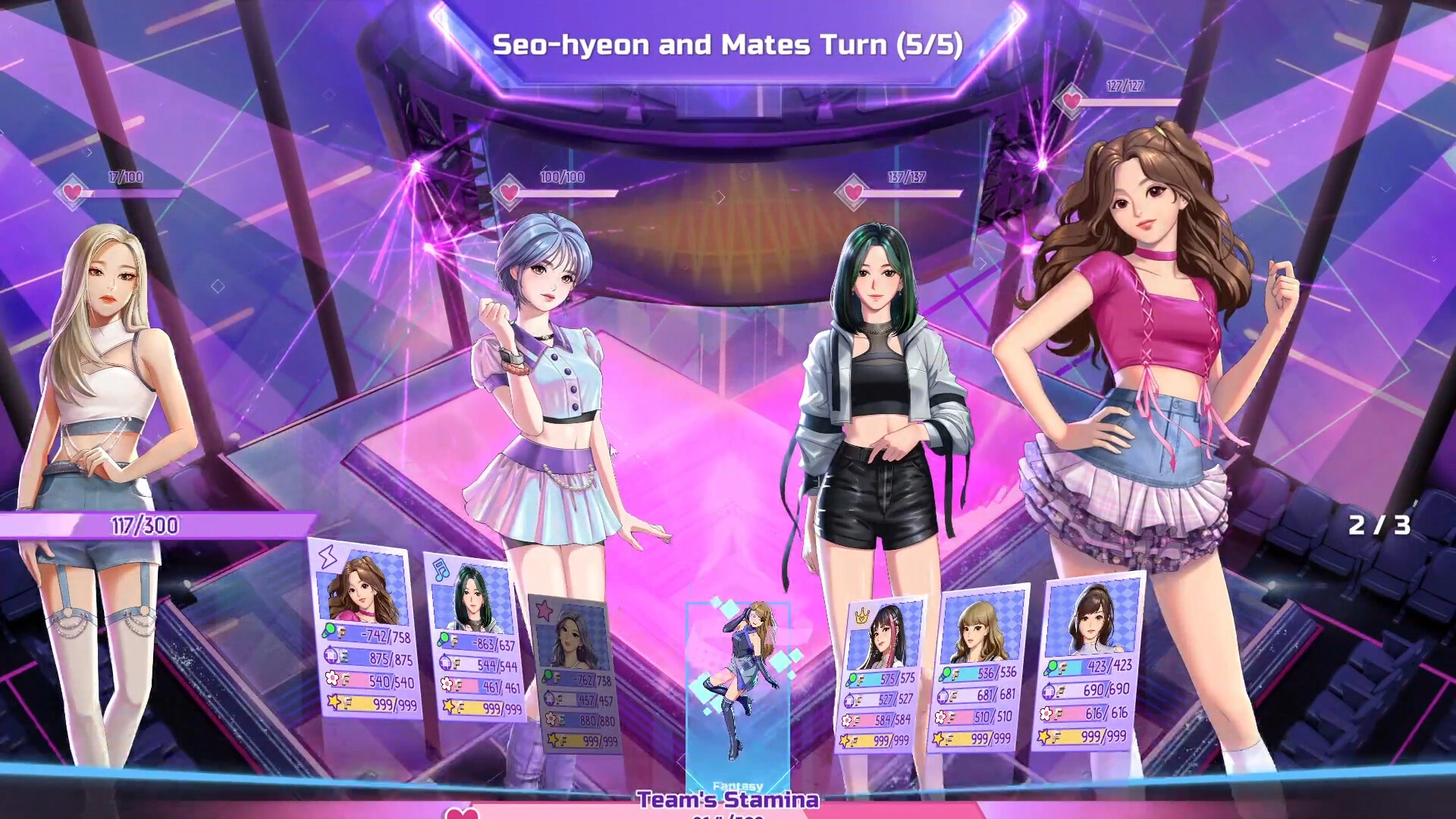Compete against rival idol groups (Image source: Steam)