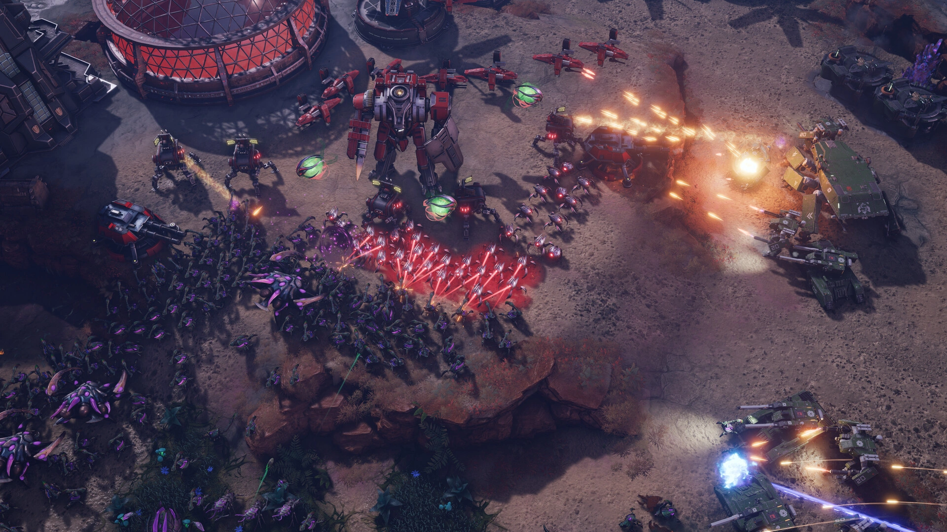 Battles between multiple factions (Image source: Steam)