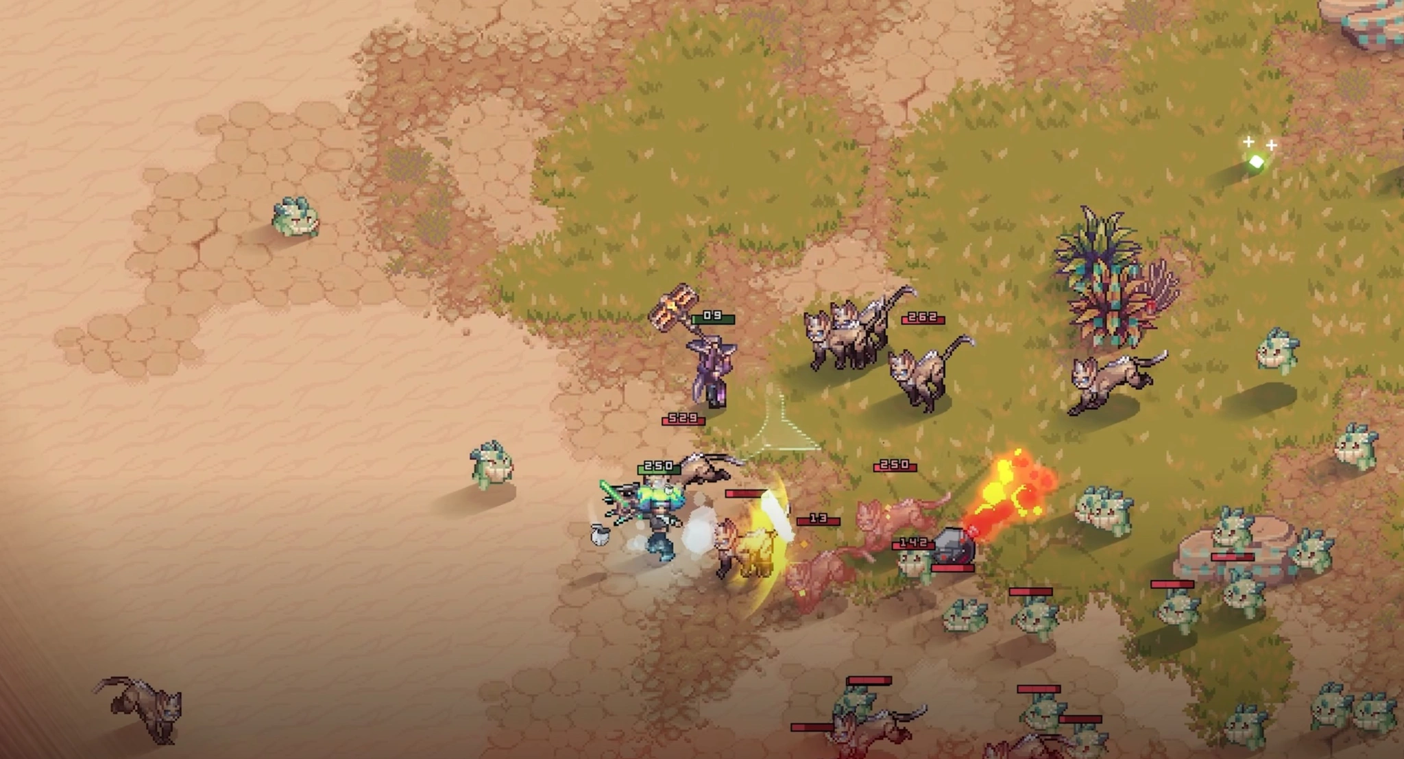 Players fighting together in co-op combat. (Image source: Steam)