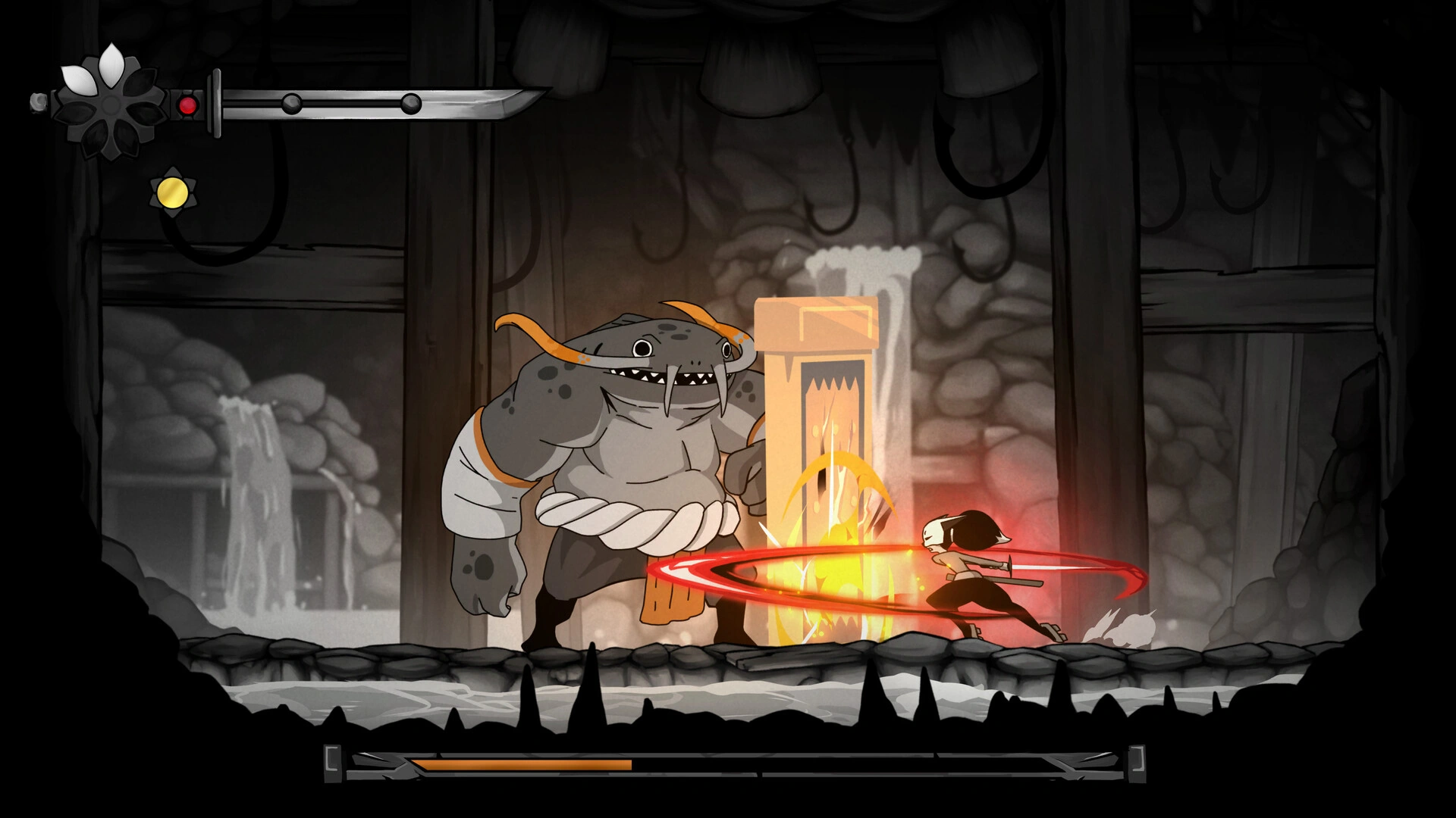 Encountering the Kami (Image source: Steam)