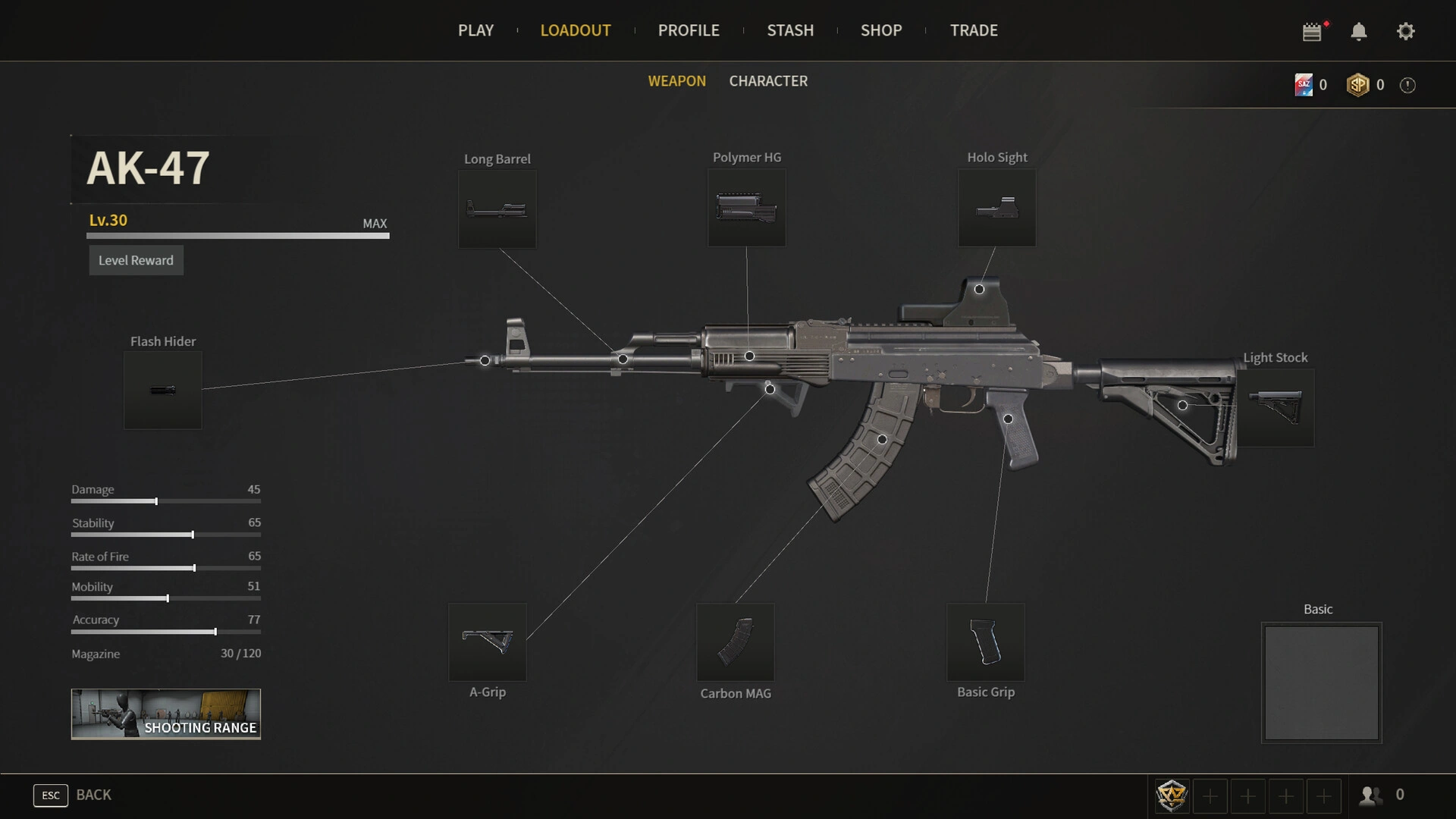Weapon customization (Image source: Steam)