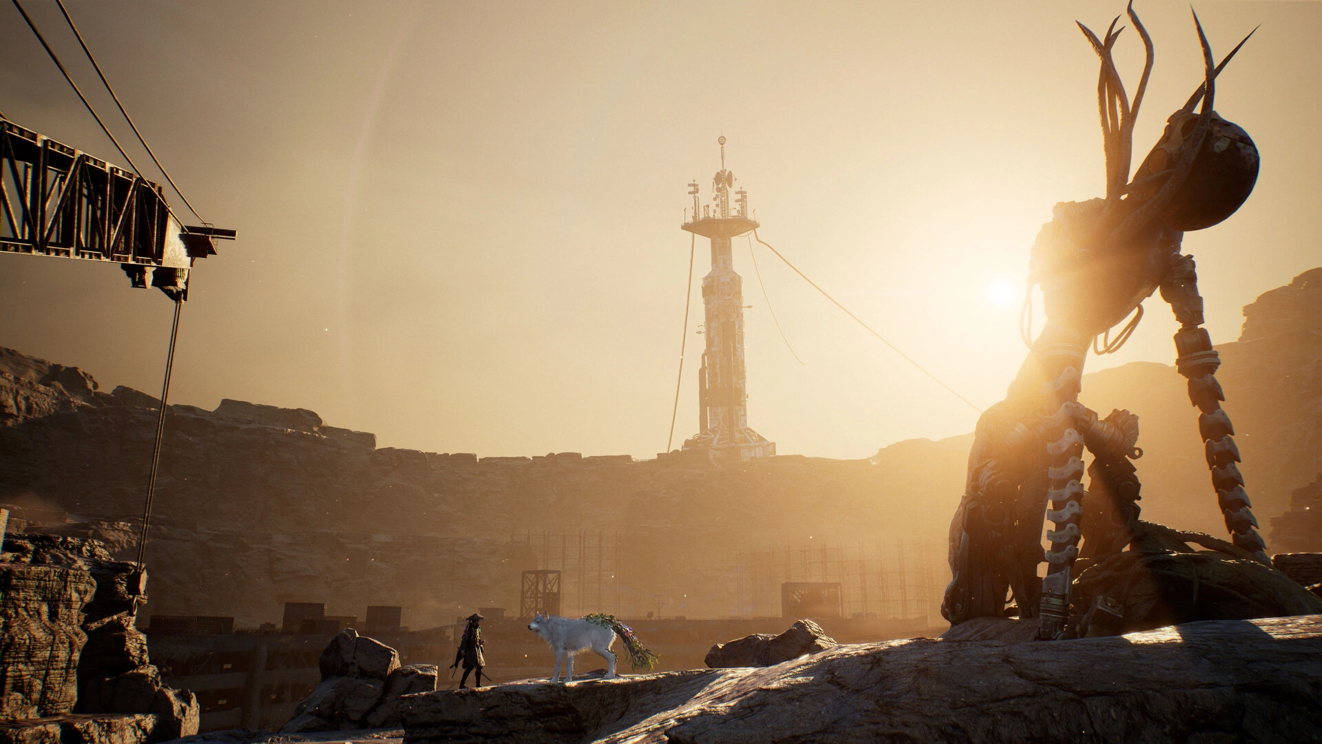 Post-apocalyptic Japan in the year 4026 (Image source: Steam)