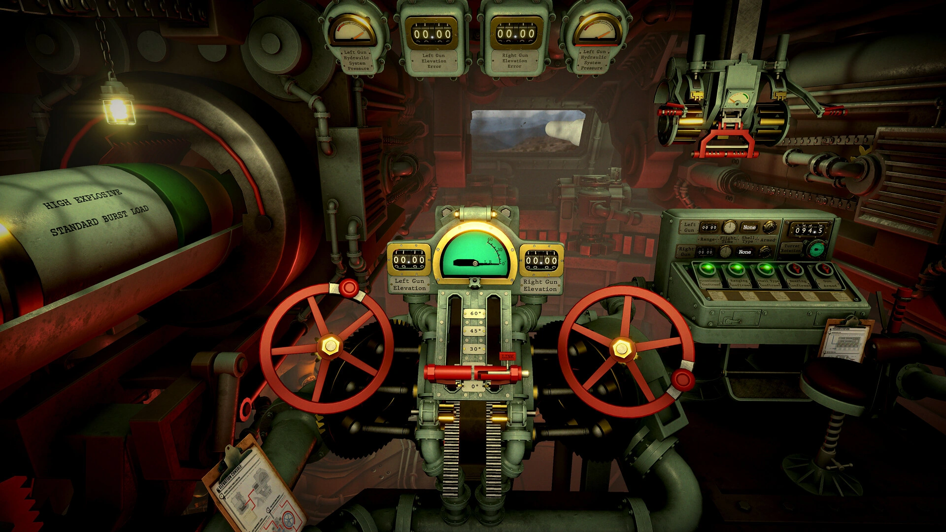 Realistic manual control system. (Image source: Steam)